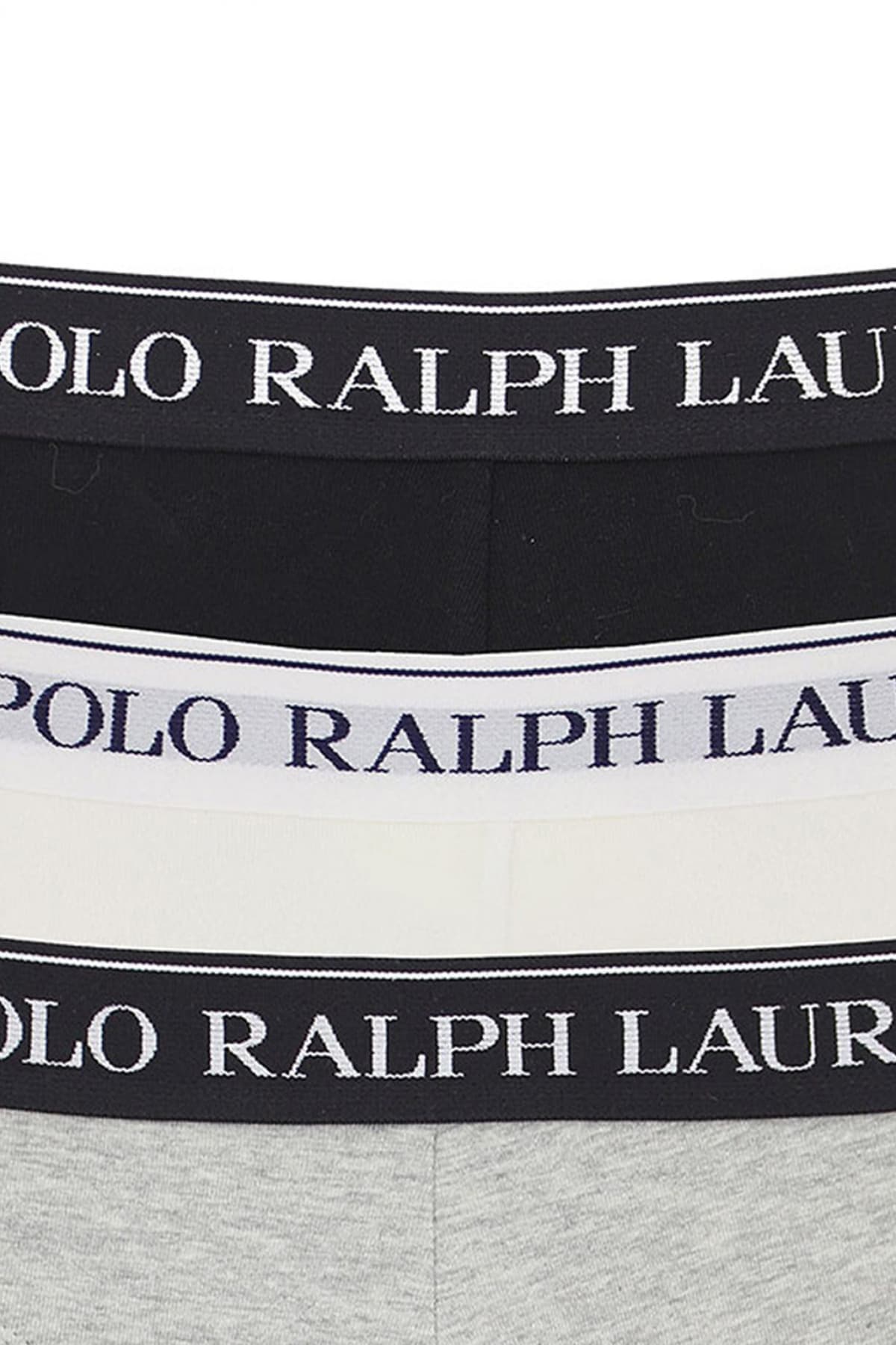 RALPH LAUREN UNDERWEAR ΕΣΩΡΟΥΧO ΣΕΤ BRIEFS 3-PACK ΛΕΥΚΟ-ΜΑΥΡΟ-ΓΚΡΙ