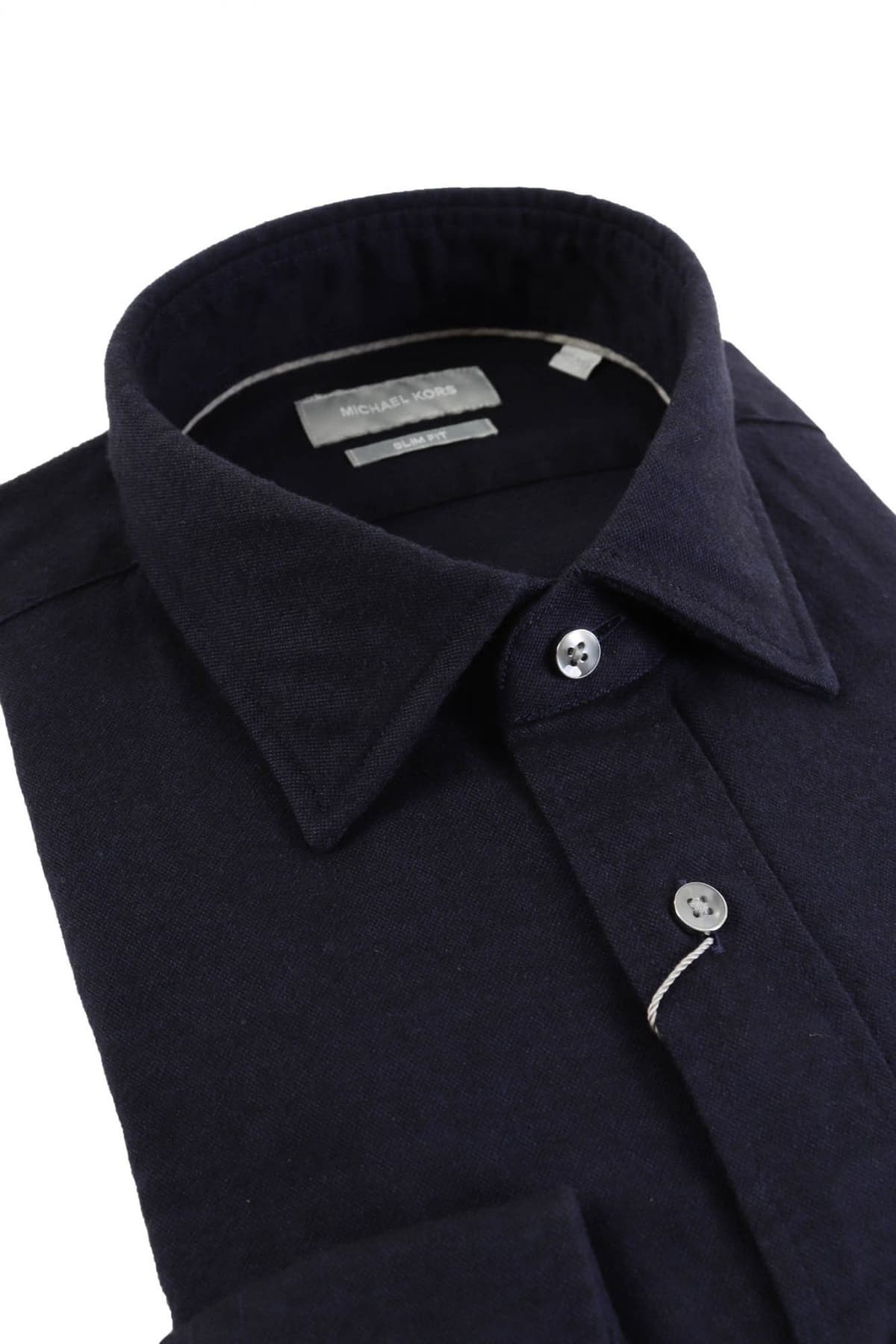 MICHAEL KORS ΠΟΥΚΑΜΙΣΟ SLIM FIT ΜΠΛΕ