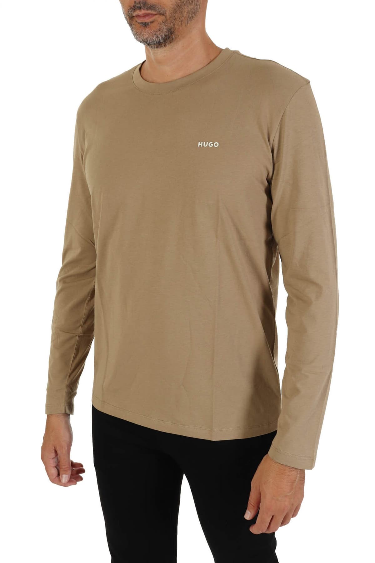 Men's T-Shirts Hugo Khaki