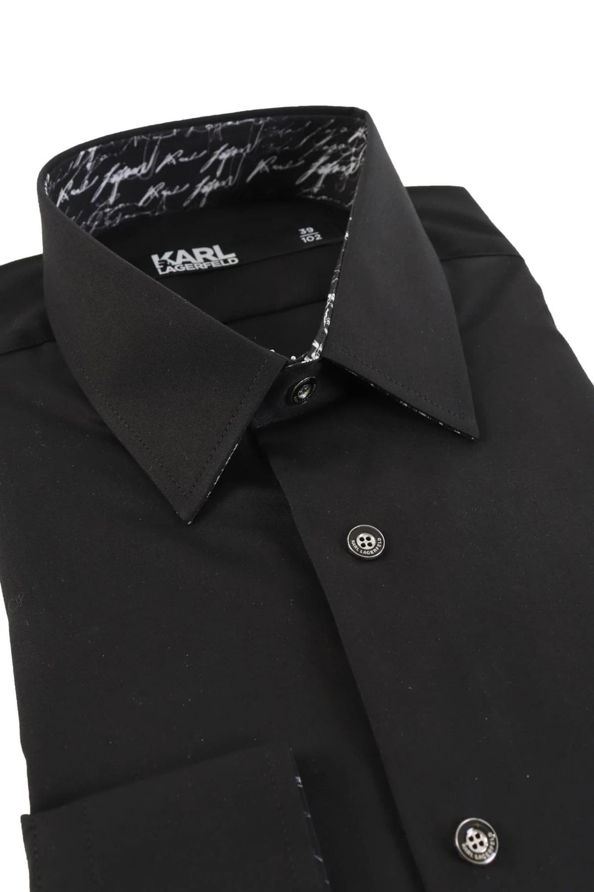 Men's Shirts Karl Lagerfeld Black