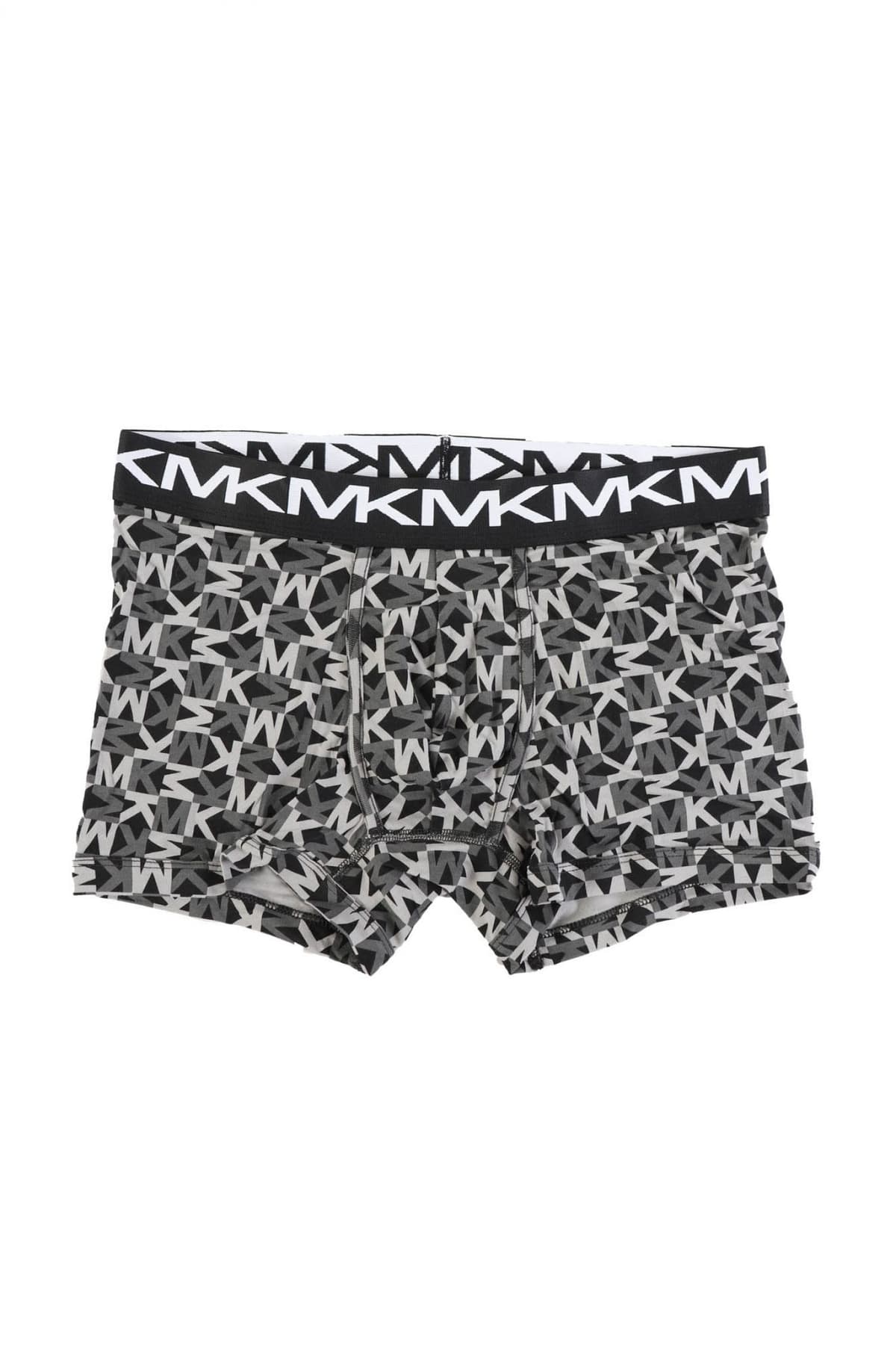 MICHAEL KORS ΕΣΩΡΟΥΧΑ 3PACK TRUNKS STRETCH FACTOR ΜΑΥΡΟ-ΓΚΡΙ