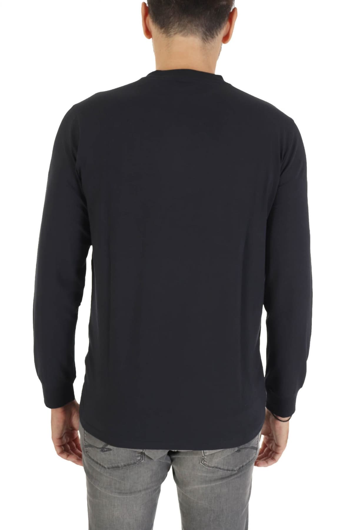 KARL LAGERFELD T-SHIRT LOGO ΜΠΛΕ