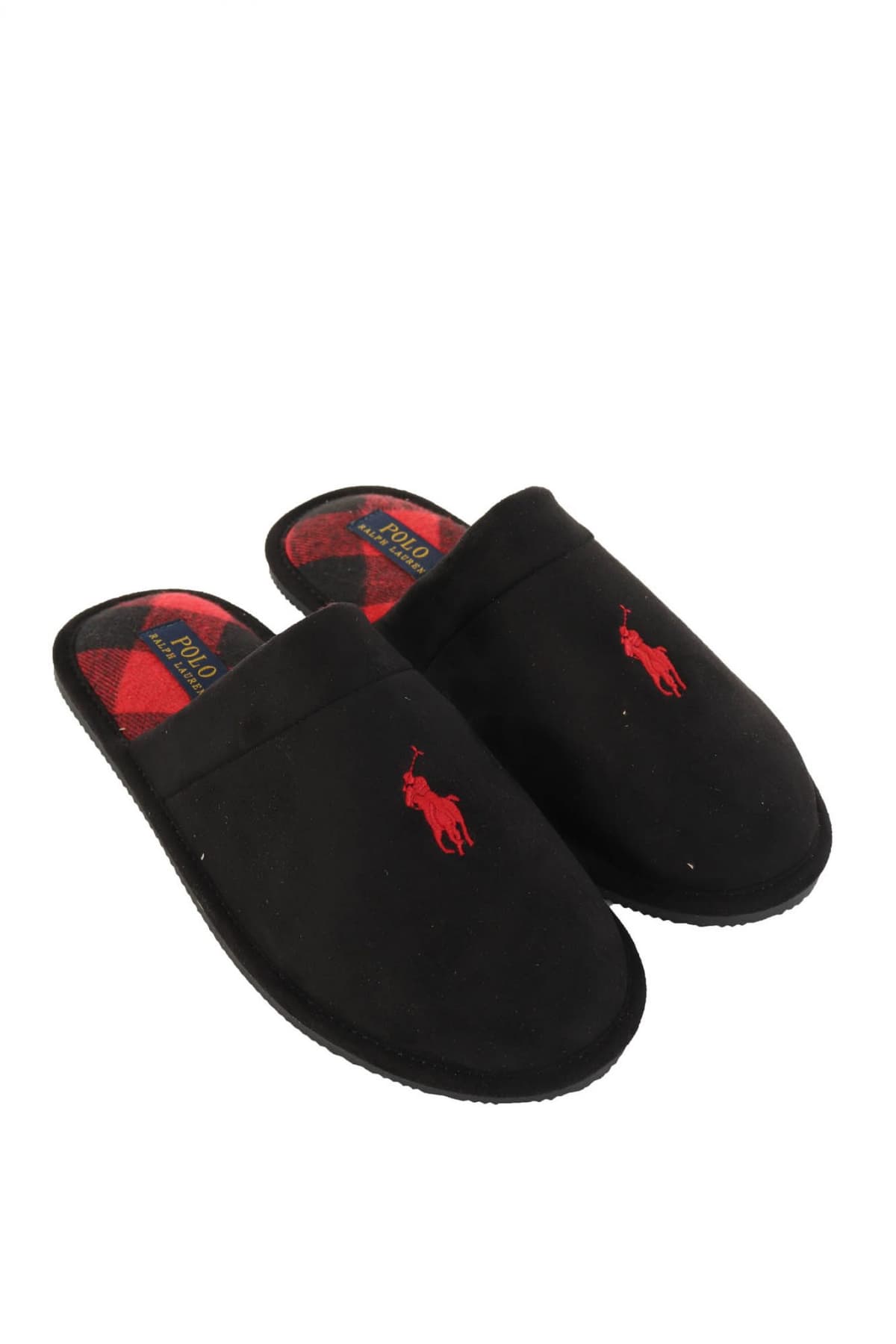 RALPH LAUREN ΠΑΠΟΥΤΣΙΑ ΠΑΝΤΟΦΛΑ KLARENCE LOGO ΜΑΥΡΟ