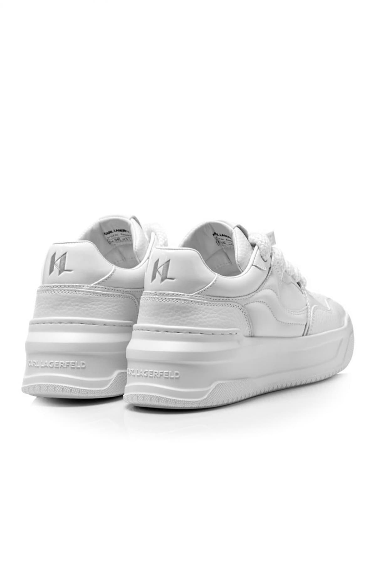 KARL LAGERFELD ΠΑΠΟΥΤΣΙΑ SNEAKERS KREW MAX LOGO ΛΕΥΚΟ