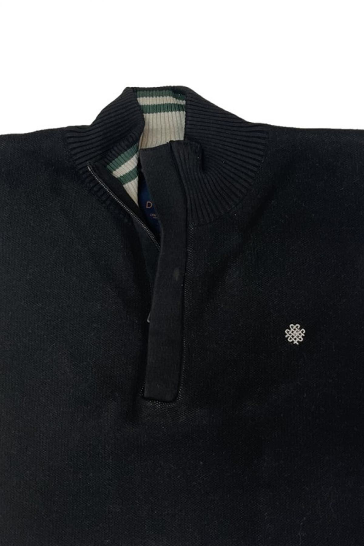 DORS ΠΛΕΚΤΟ HALFZIP LOGO ΜΑΥΡΟ