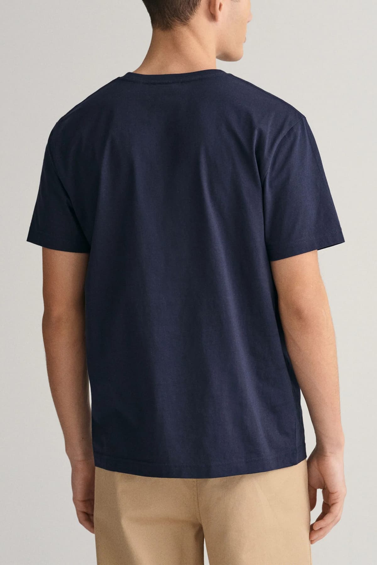 Men's T-Shirts Gant Blue