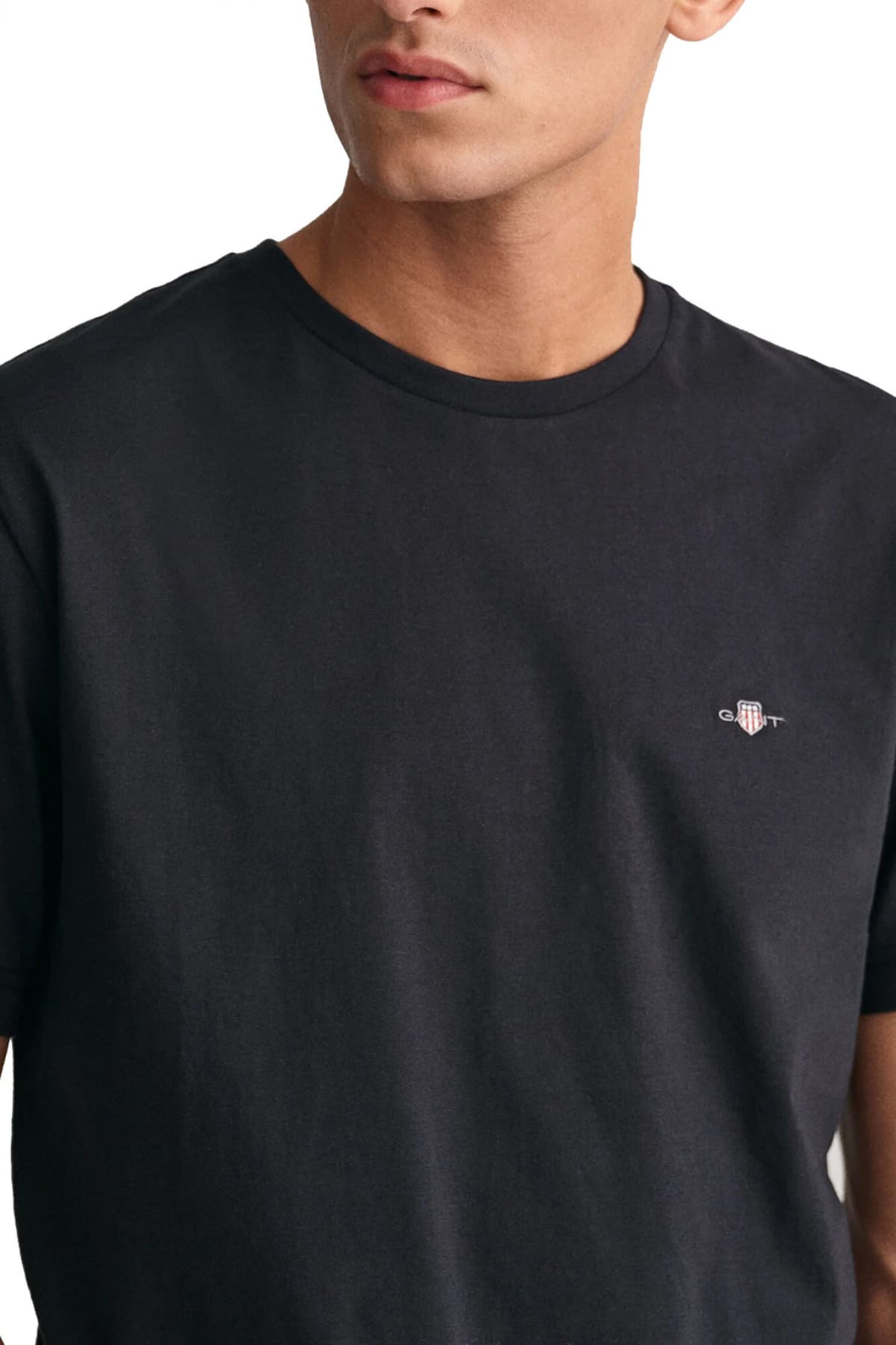 Men's T-Shirts Gant Black