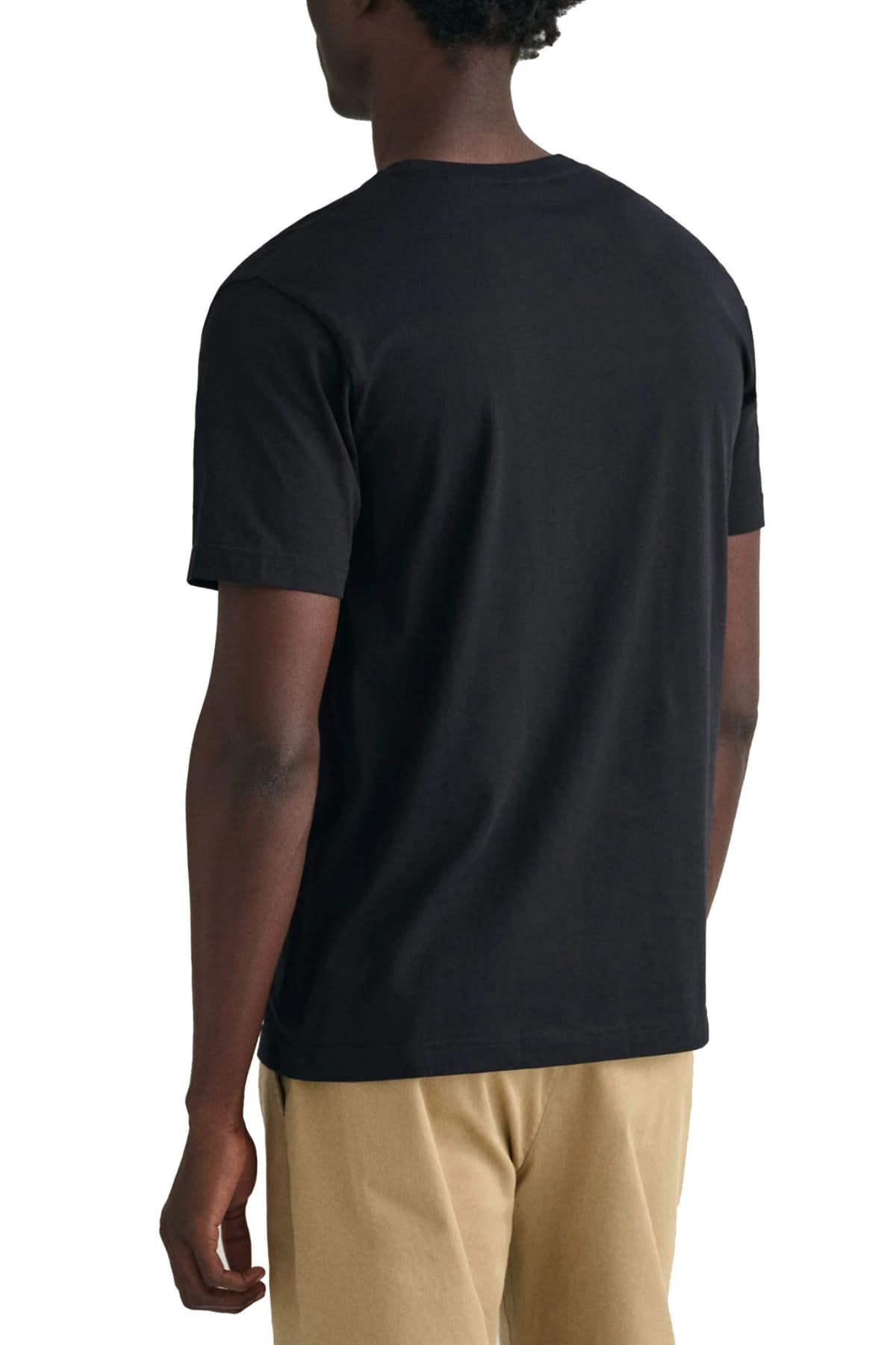Men's T-Shirts Gant Black