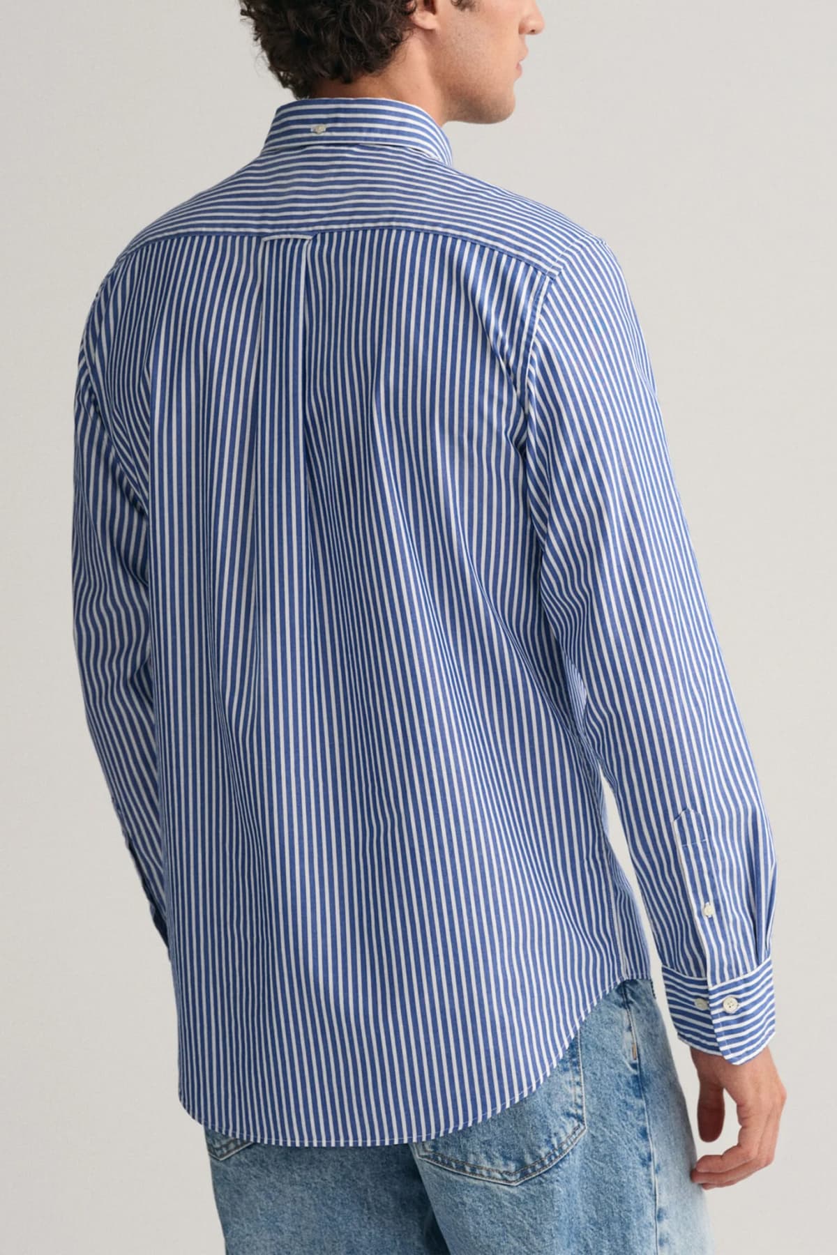 Men's Shirts Gant Blue