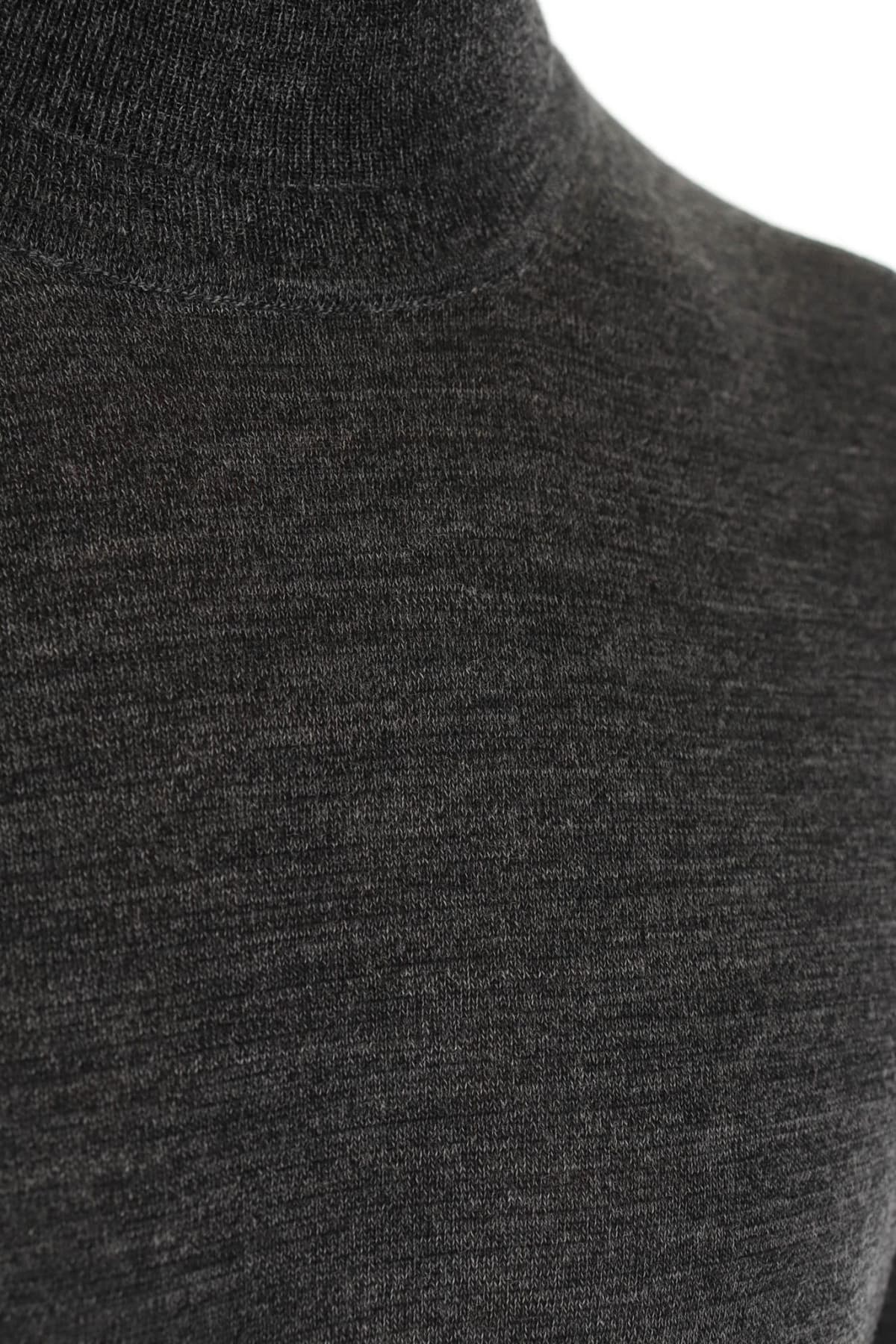 BOSS ΠΛΕΚΤΟ TURTLENECK MUSSO-P ΓΚΡΙ