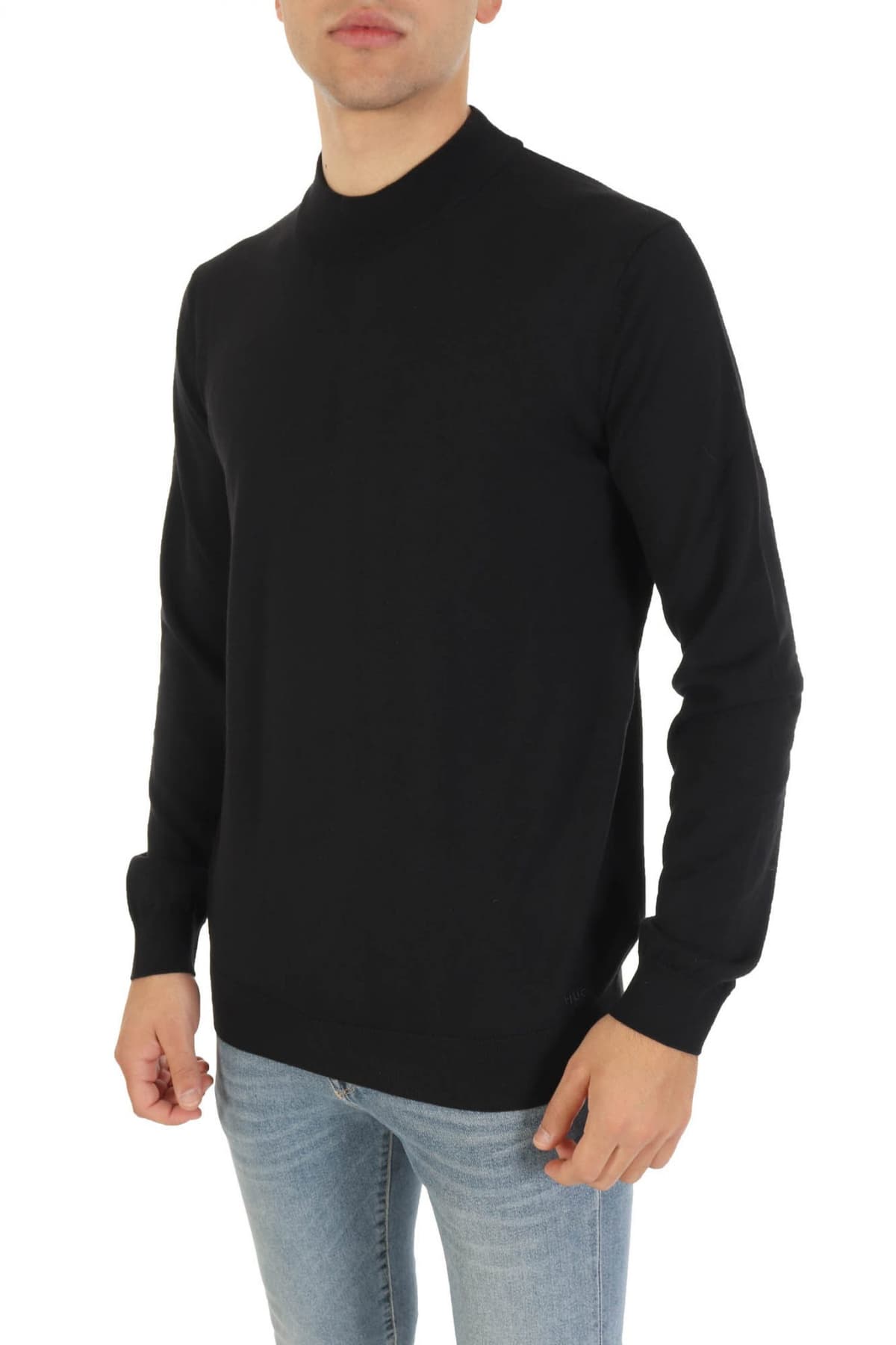 HUGO ΠΛΕΚΤΟ ΟΛΟΜΑΛΛΟ ΛΟΥΠΕΤΟ SAN MATTEO-M ΜΑΥΡΟ