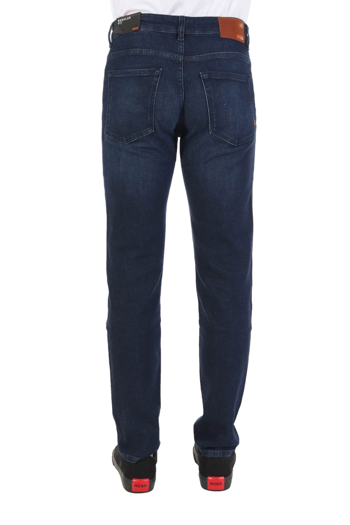 BOSS CASUAL ΠΑΝΤΕΛΟΝΙ JEANS REGULAR FIT RE.MAINE BC-C ΜΠΛΕ