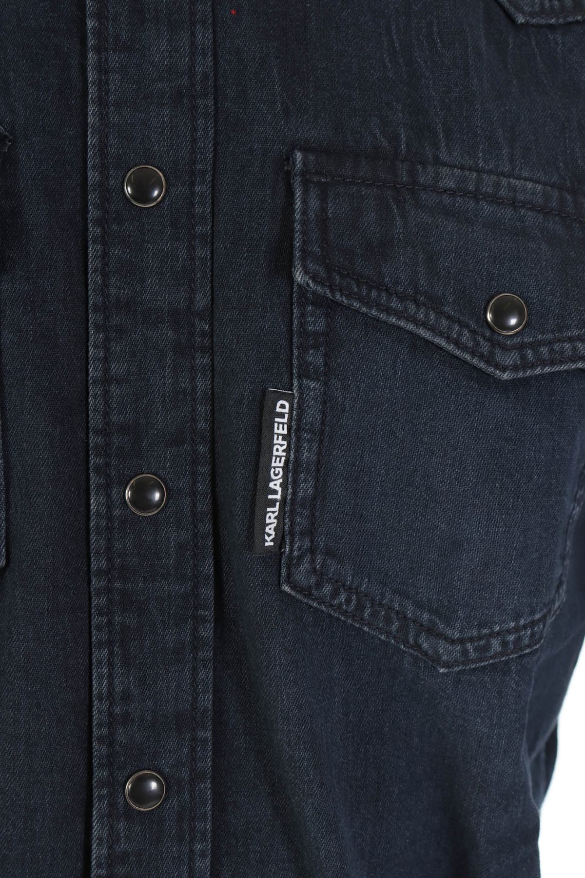 Men's Shirts Karl Lagerfeld Blue