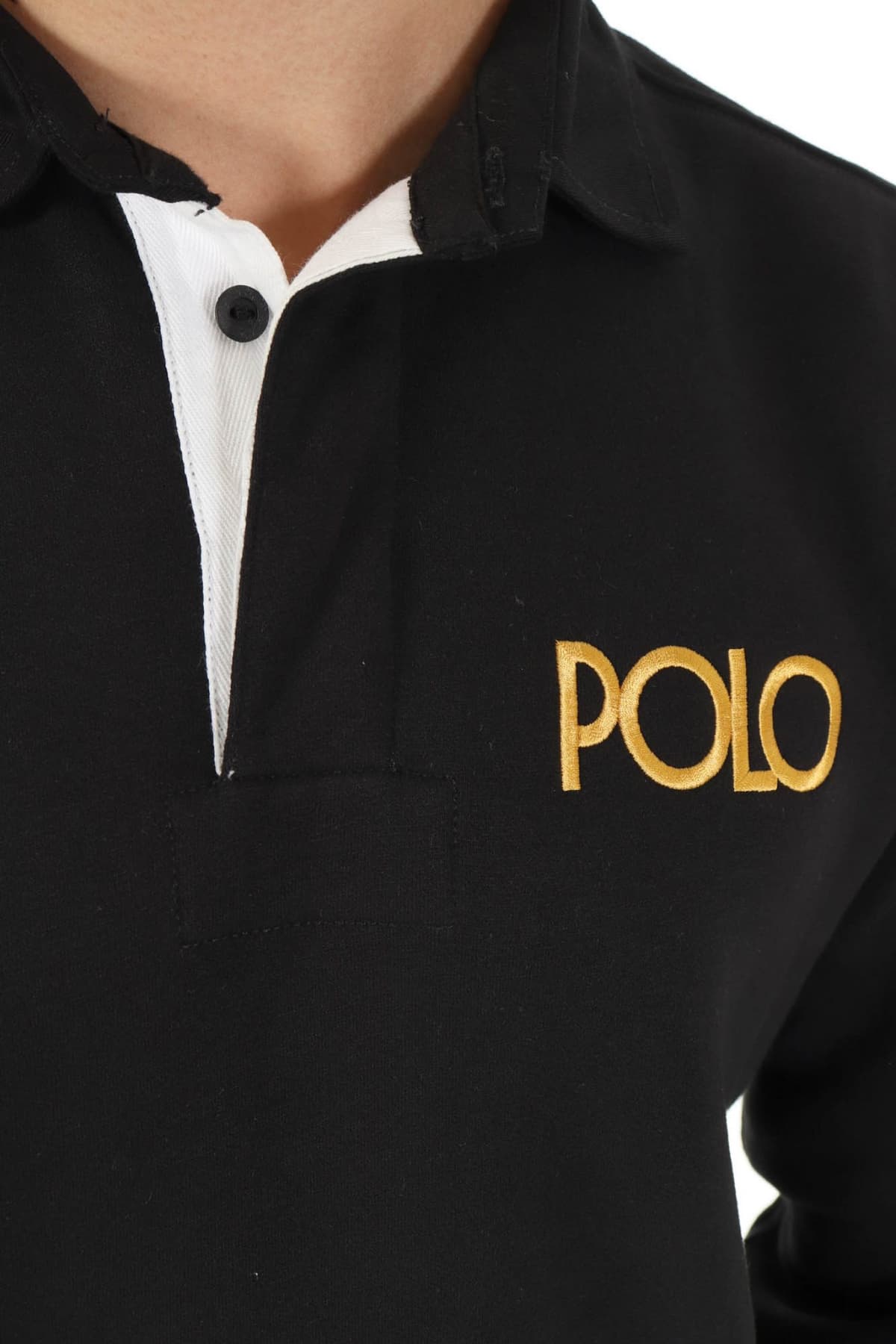 RALPH LAUREN ΦΟΥΤΕΡ POLO LOGO ΜΑΥΡΟ