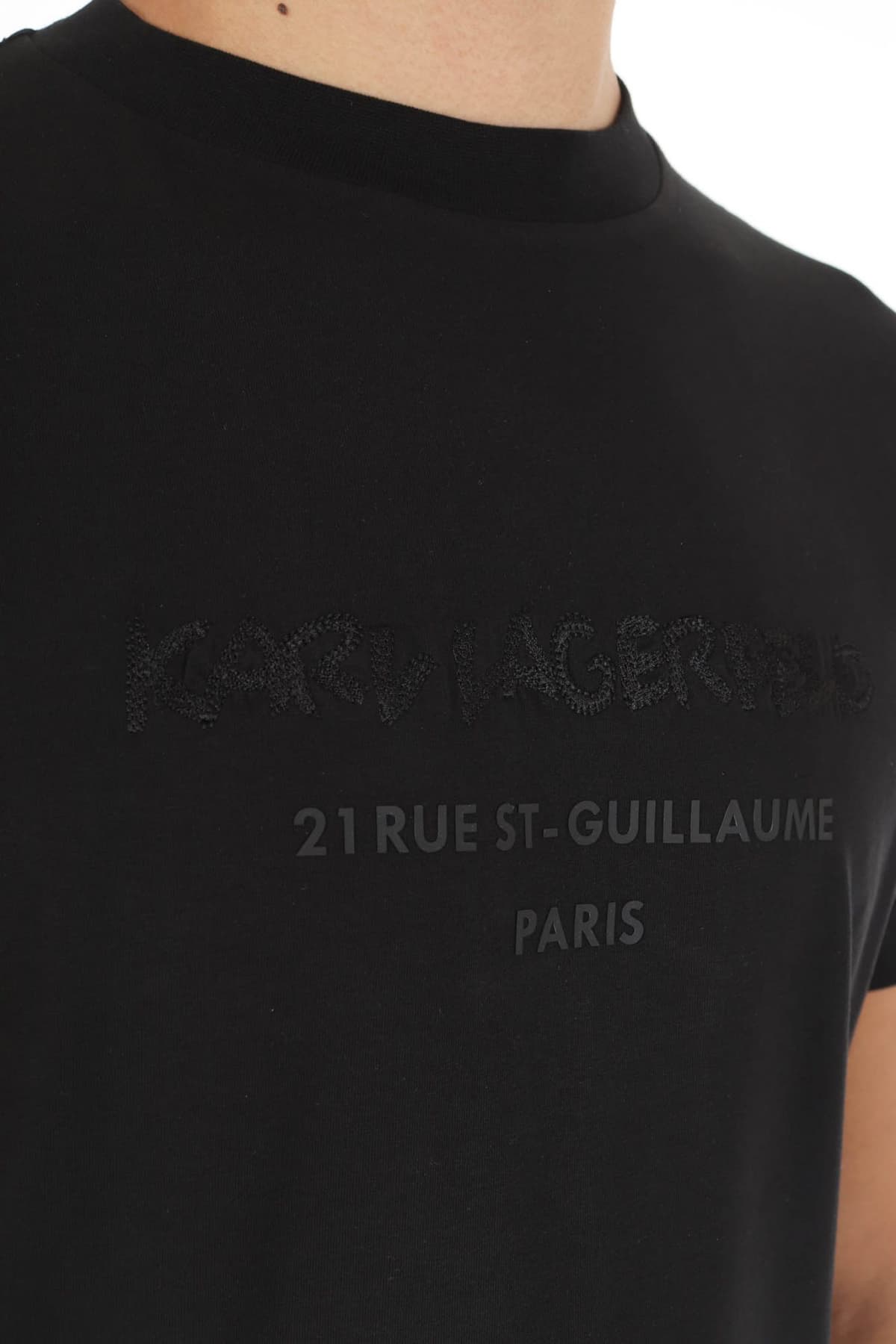 Men's T-Shirts Karl Lagerfeld Black