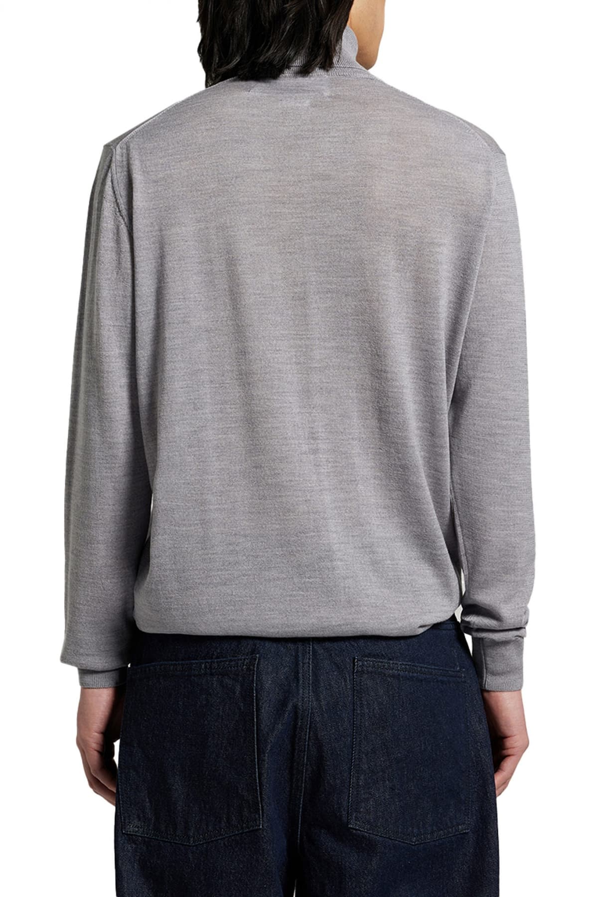 BALDESSARINI ΠΛΕΚΤΟ ROLLNECK ΓΚΡΙ