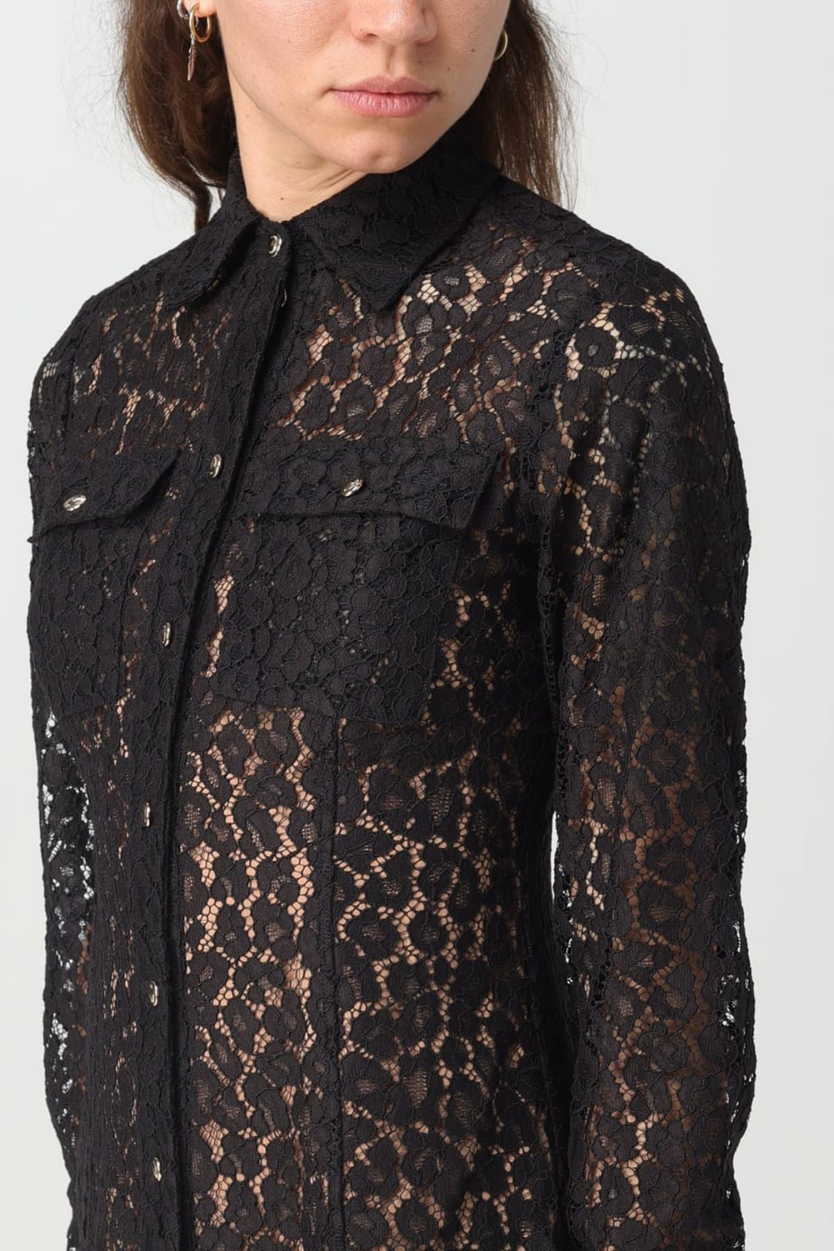 MICHAEL KORS ΦΟΡΕΜΑ MINI ΔΑΝΤΕΛΑ ΜΑΥΡΟ