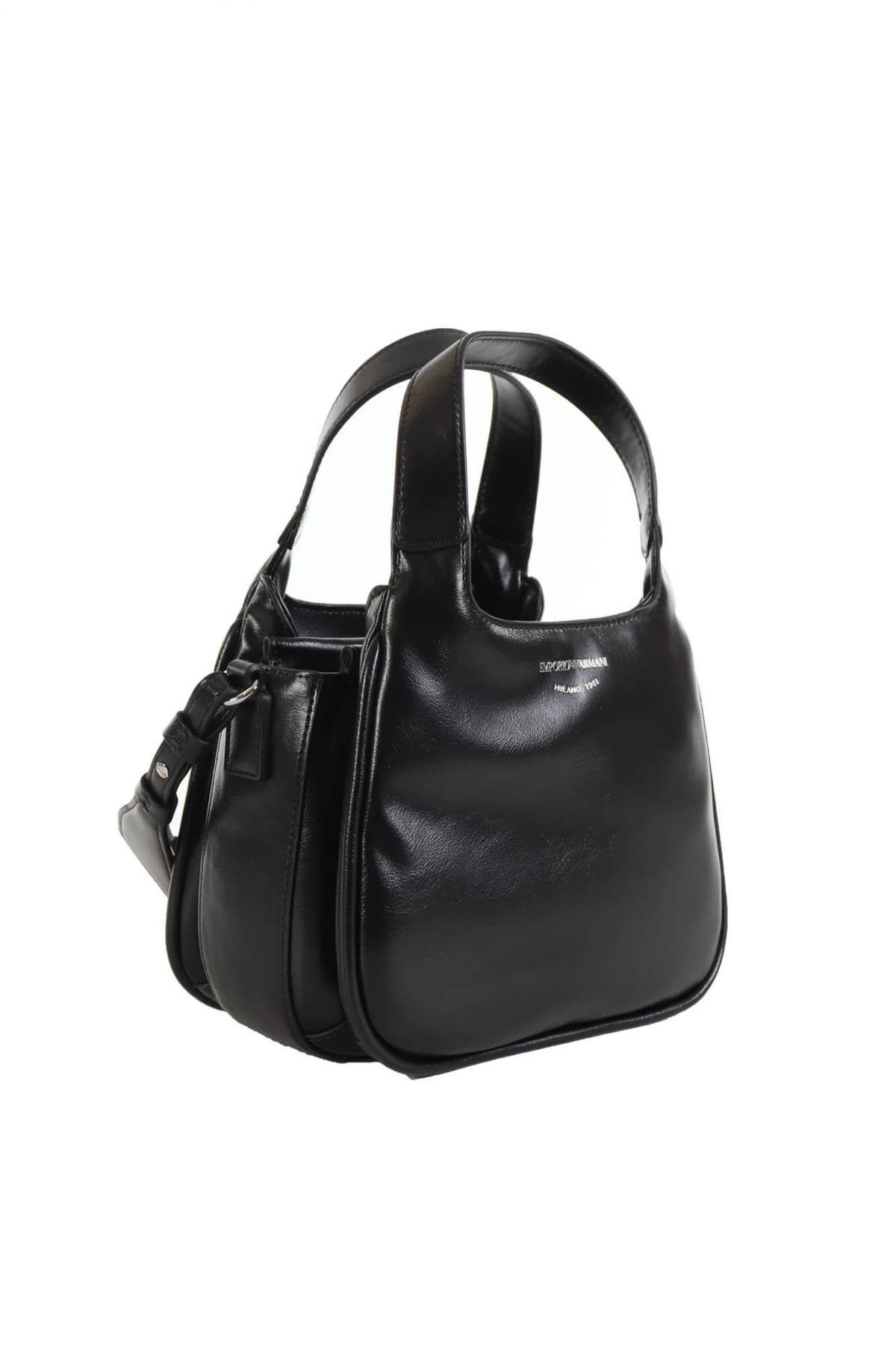 EMPORIO ARMANI ΤΣΑΝΤΑΚΙ ΩΜΟΥ ΙΜΑΝΤΑΣ LOGO MAYΡΟ