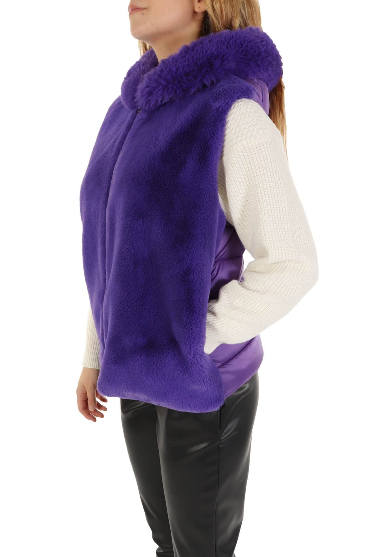 MARELLA EMME ΜΠΟΥΦΑΝ ΑΜΑΝΙΚΟ FUCINO ΜΗ ΑΠΟΣΠΩΜΕΝΗ ΚΟΥΚΟΥΛΑ ΜΩΒ