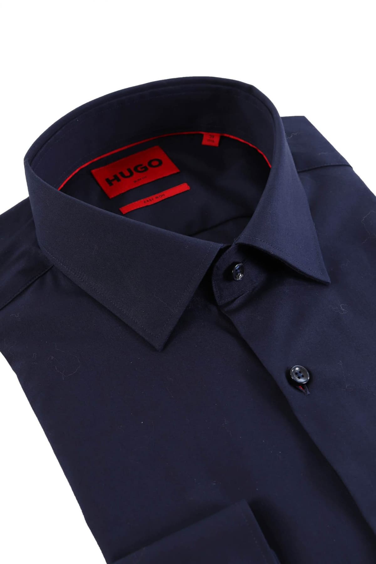 HUGO ΠΟΥΚΑΜΙΣΟ SLIM FIT EASY IRON C-JENNO ΜΠΛΕ