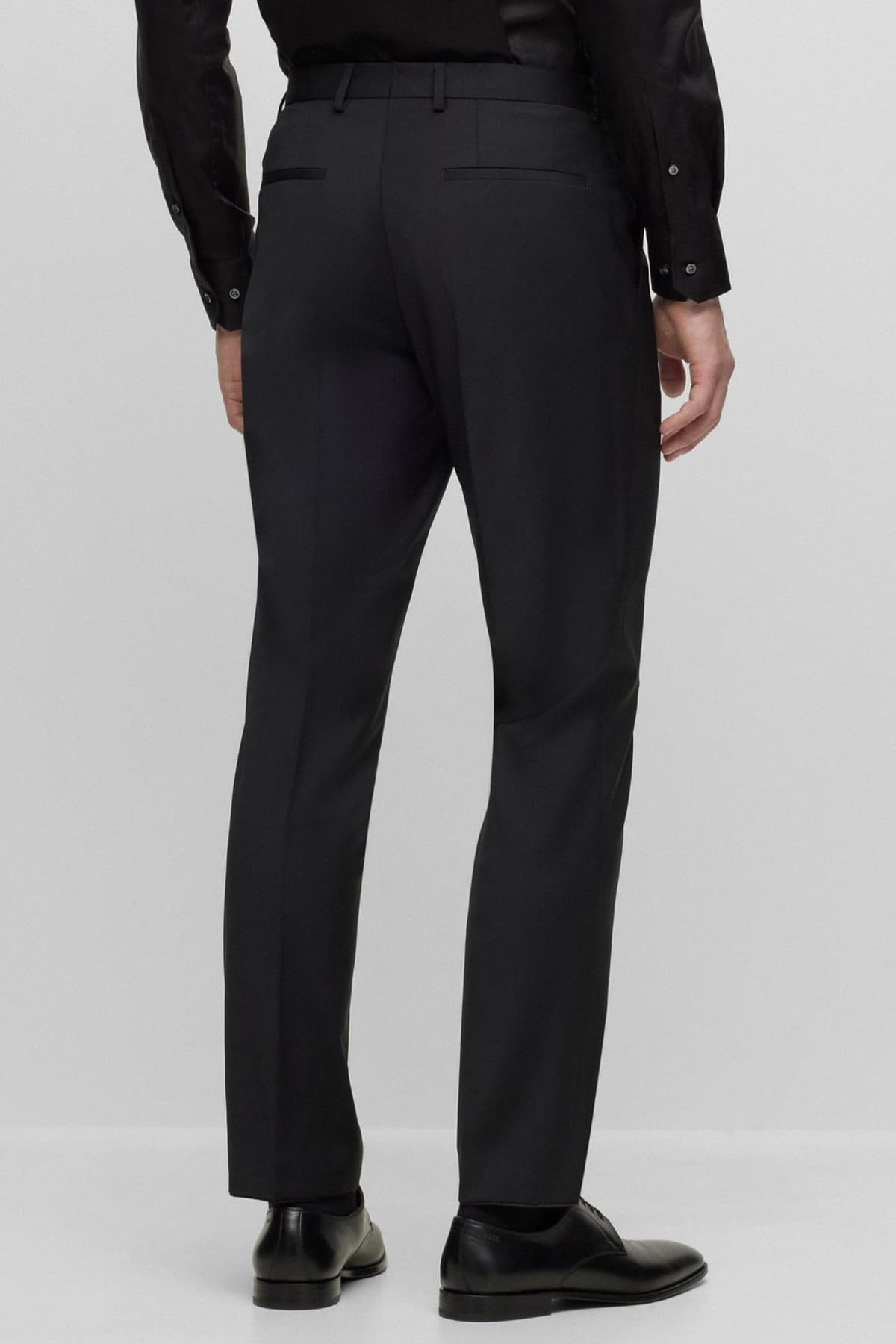 BOSS ΠΑΝΤΕΛΟΝΙ ΚΟΣΤΟΥΜΙΟΥ REGULAR FIT H-LEON-MM-C-224 ΜΑΥΡΟ