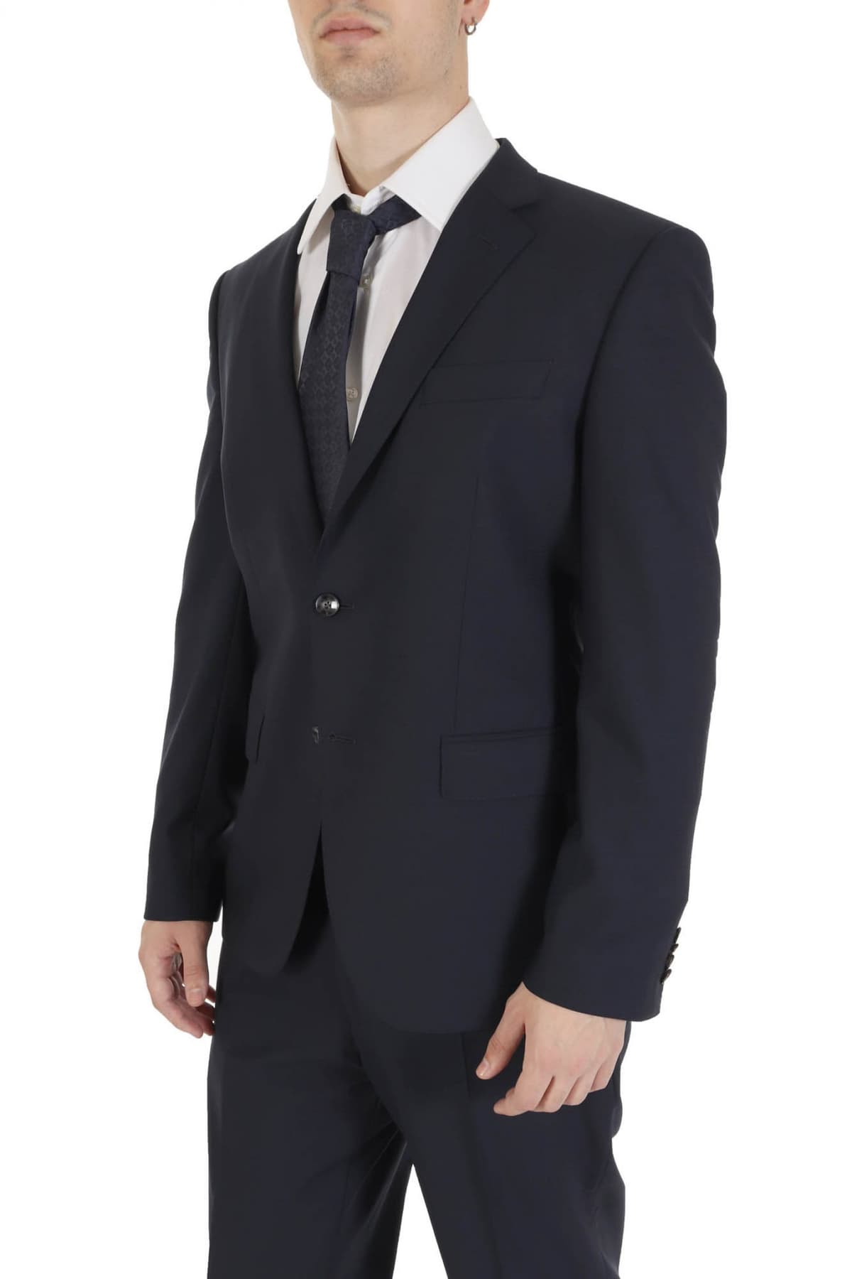 BOSS ΣΑΚΑΚΙ SLIM FIT BI-STRETCH H-HUGE-MM-224 ΜΠΛΕ