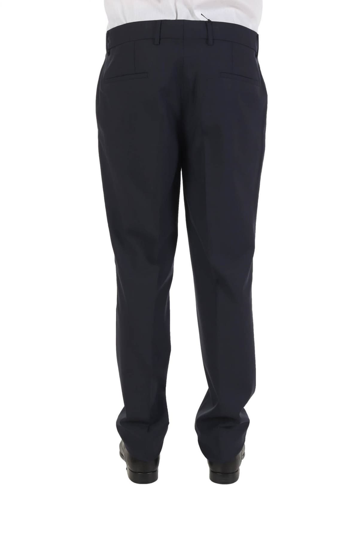 BOSS ΠΑΝΤΕΛΟΝΙ ΚΟΣΤΟΥΜΙΟΥ CHINO ΜΙΚΡΟΣΧΕΔΙΟ SLIM FIT H-GENIUS-MM-224 ΜΠΛΕ