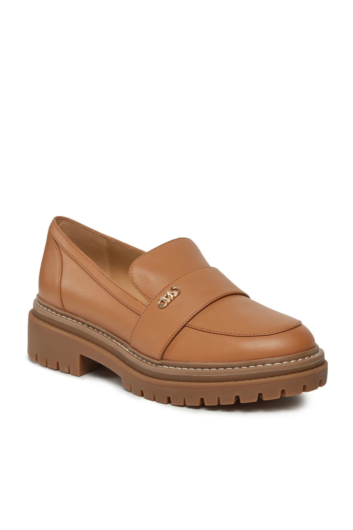 MICHAEL KORS ΠΑΠΟΥΤΣΙΑ ΜΟΚΑΣΙΝΙΑ PARKER LUG LOAFER LOGO ΤΑΜΠΑ