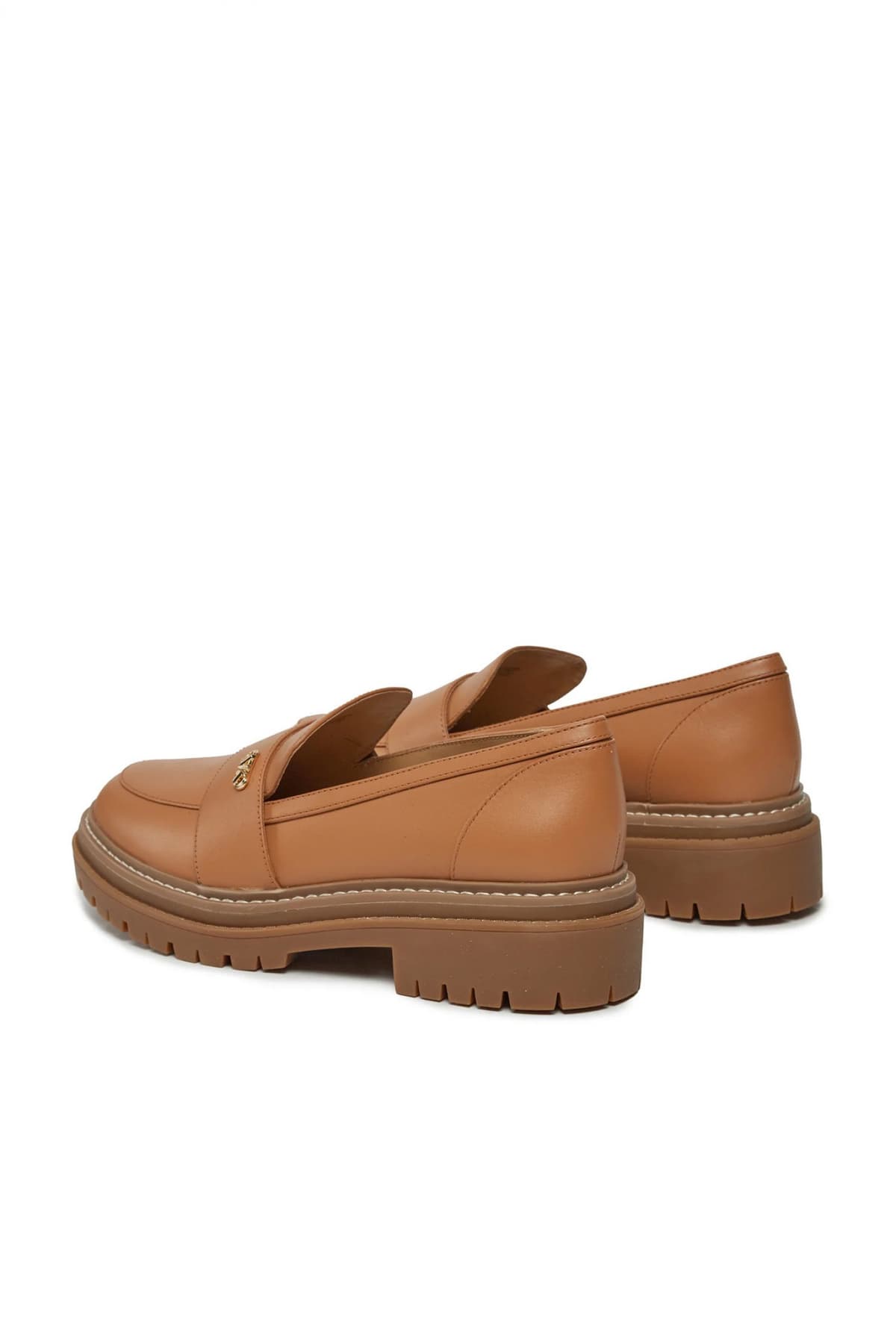 MICHAEL KORS ΠΑΠΟΥΤΣΙΑ ΜΟΚΑΣΙΝΙΑ PARKER LUG LOAFER LOGO ΤΑΜΠΑ