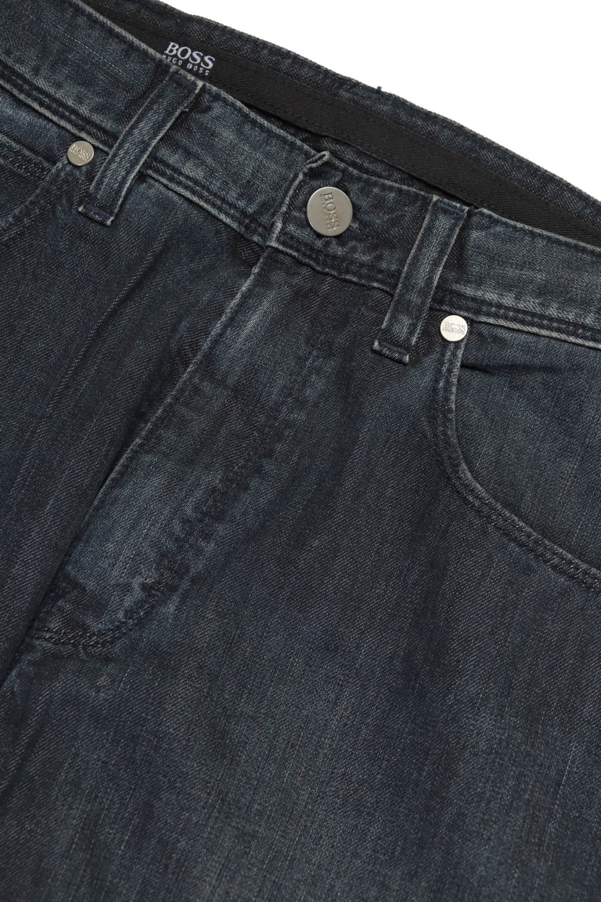 BOSS ΠΑΝΤΕΛΟΝΙ JEANS OKLAHOMA ΜΠΛΕ-ΓΚΡΙ