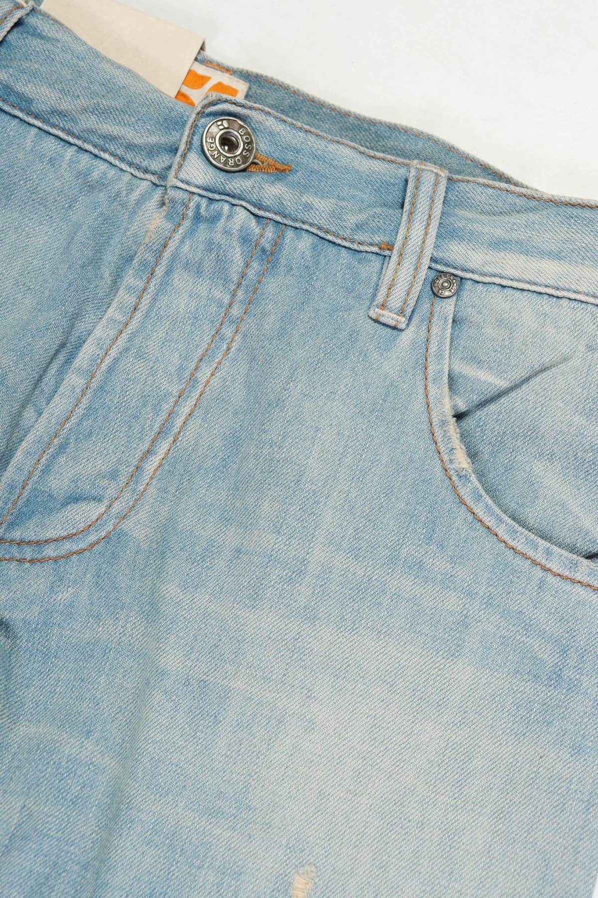 BOSS ΠΑΝΤΕΛΟΝΙ JEANS REGULAR FIT ΑΝΟΙΧΤΟ ΜΠΛΕ