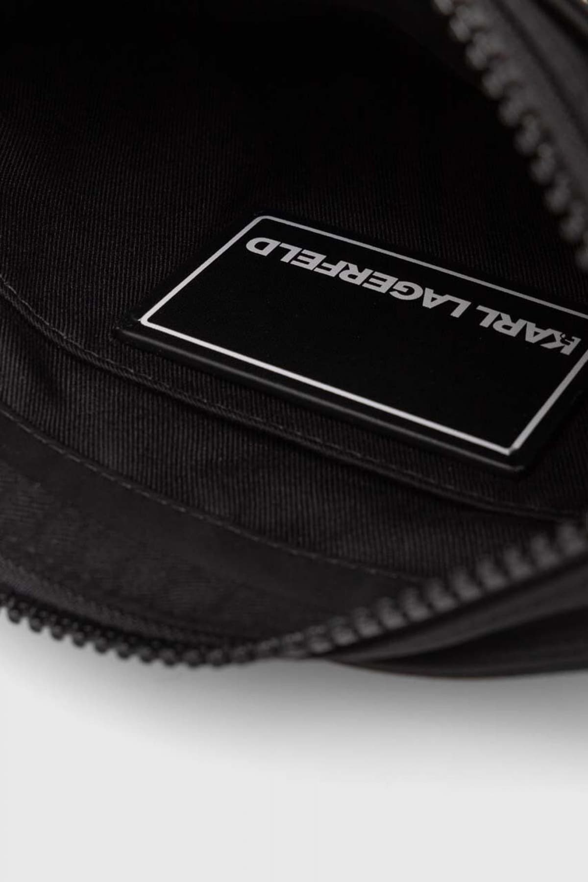 KARL LAGERFELD ΤΣΑΝΤΑΚΙ CROSSBODY RSG UTILITY ΜΑΥΡΟ