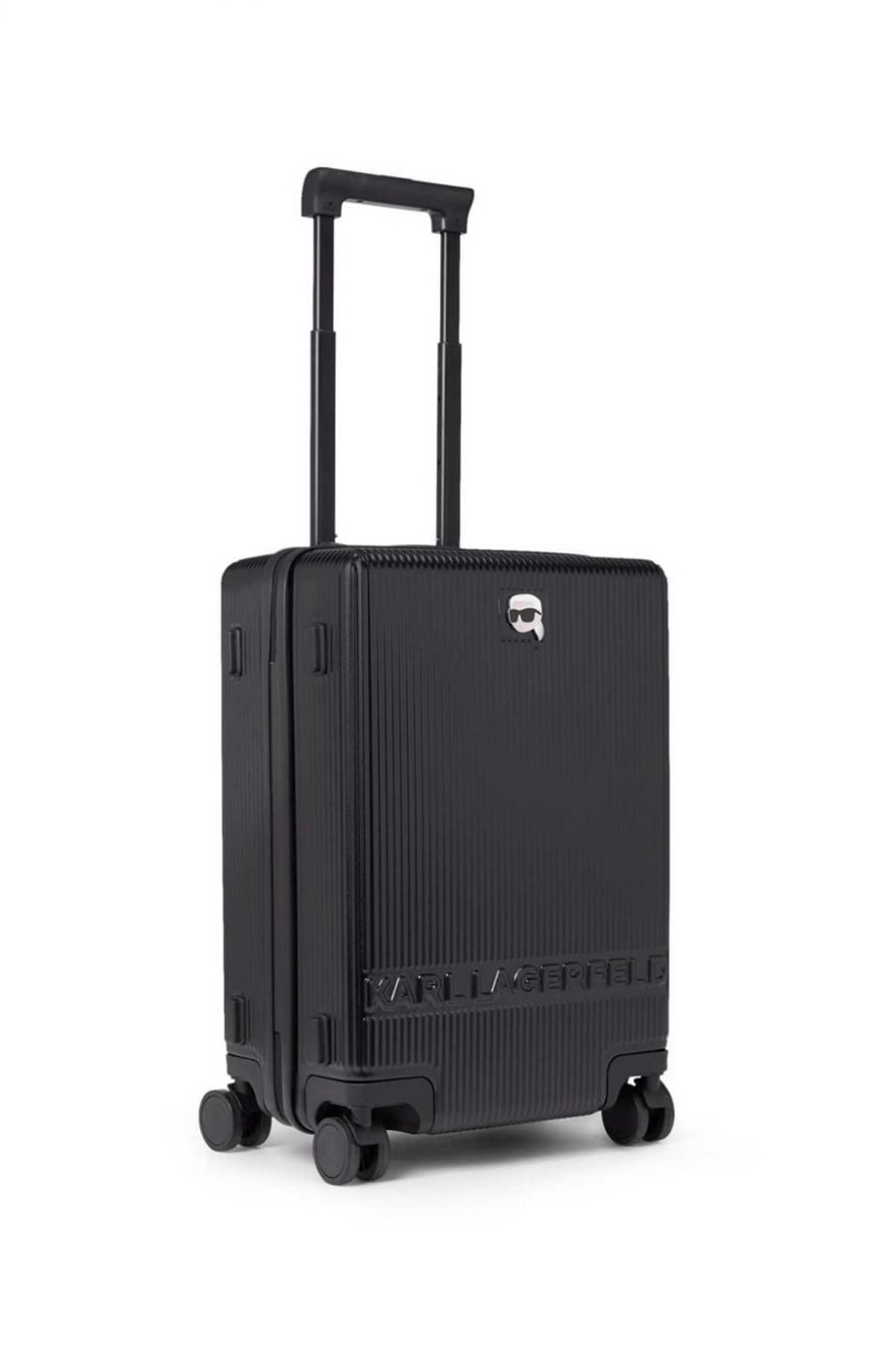 KARL LAGERFELD ΒΑΛΙΤΣΑ HARD TROLLEY IKONIK ΜΑΥΡΟ