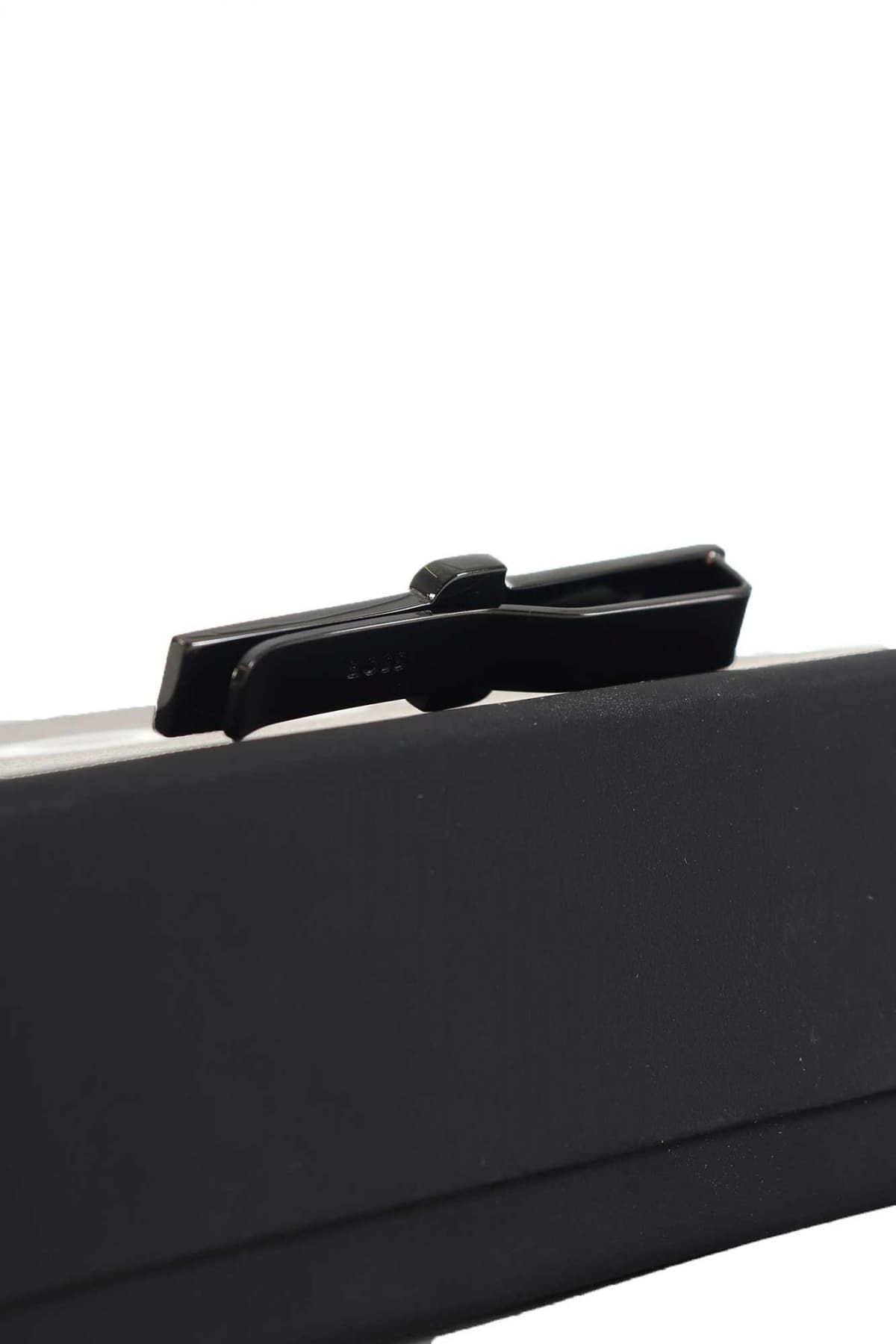 BOSS ΚΛΙΠ ΓΡΑΒΑΤΑΣ B-DOUBLE B2-TIE ΜΑΥΡΟ