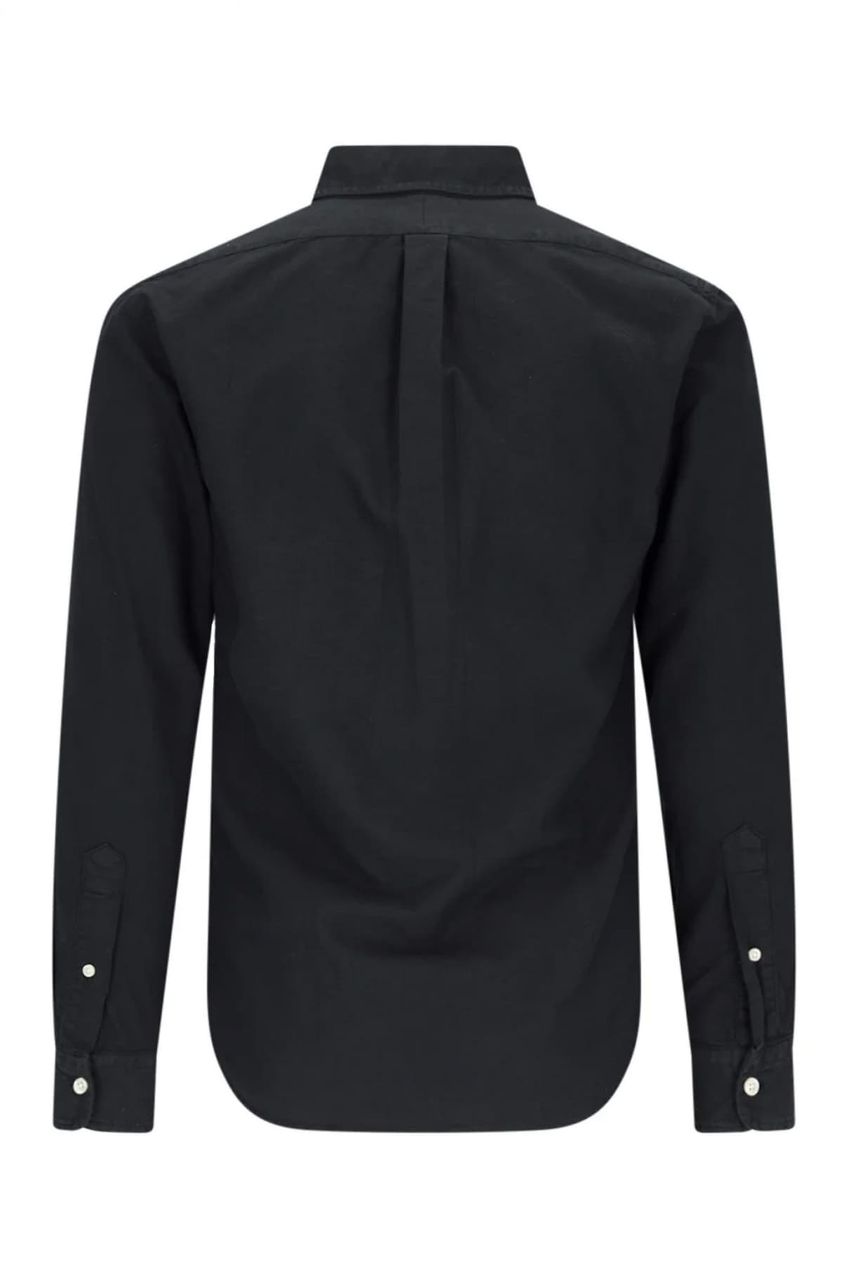 RALPH LAUREN ΠΟΥΚΑΜΙΣΟ BUTTON DOWN OXFORD SLIM FIT ΜΑΥΡΟ