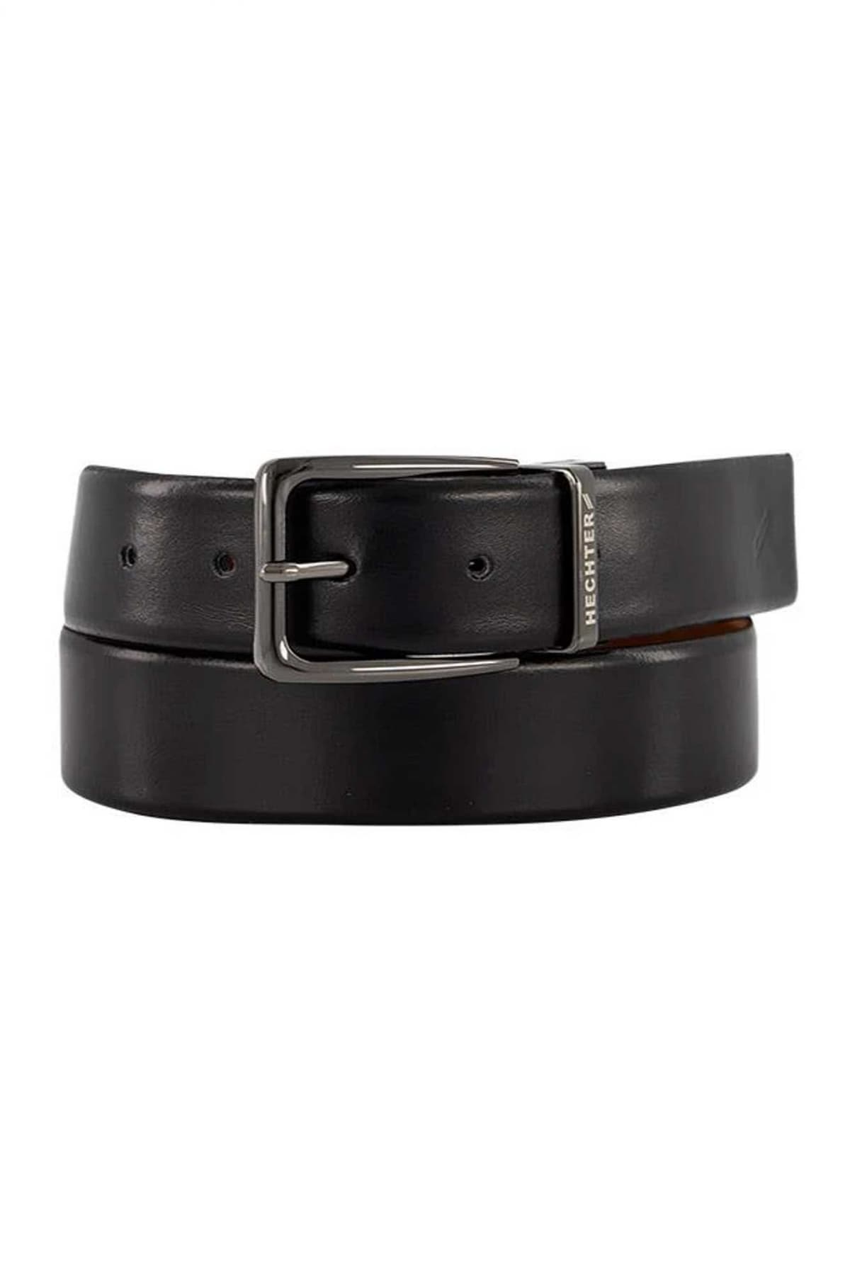 HECHTER ΖΩΝΗ DOUBLE FACE ΜΑΥΡΟ-ΤΑΜΠΑ