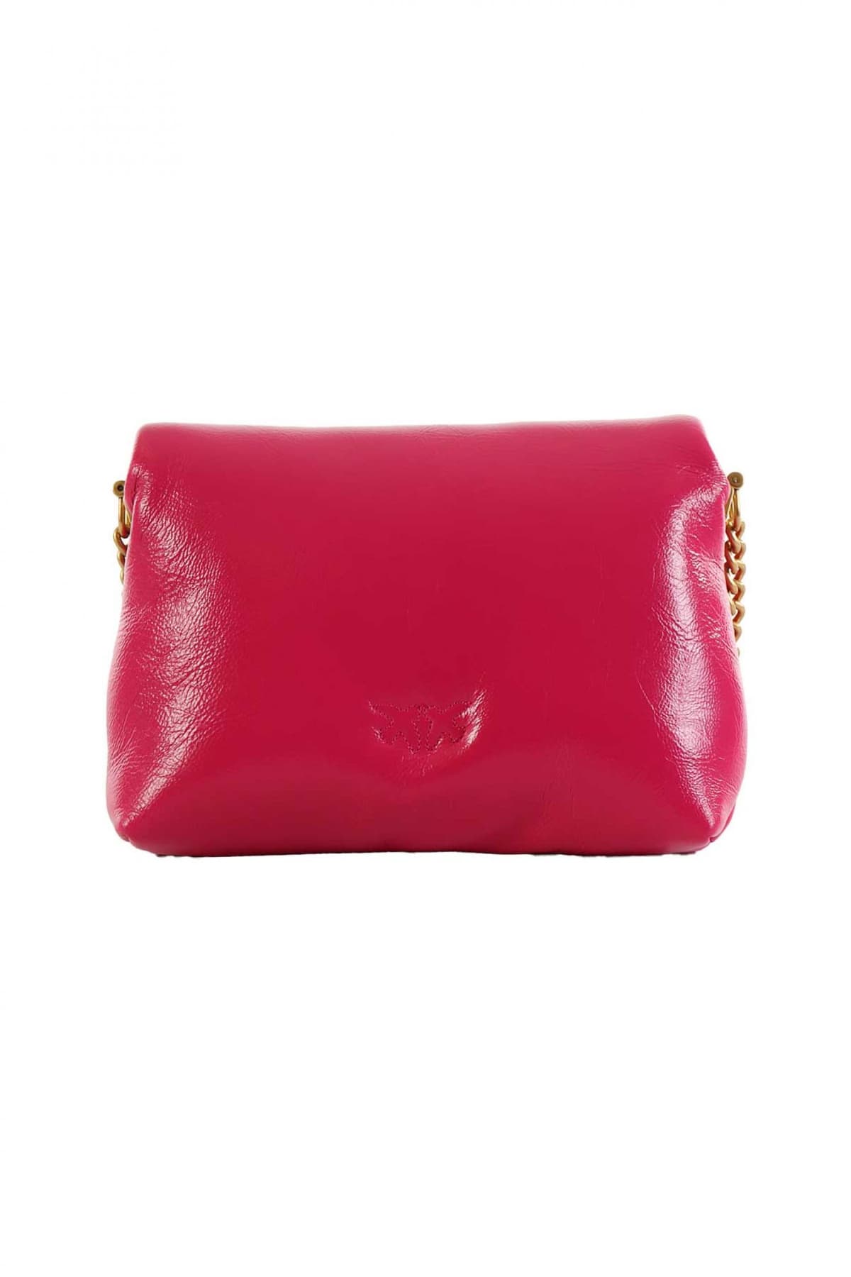 PINKO ΤΣΑΝΤΑΚΙ CROSS BODY LOVE CLICK PUFF BABY SOFT NAPLACK ΦΟΥΞΙΑ