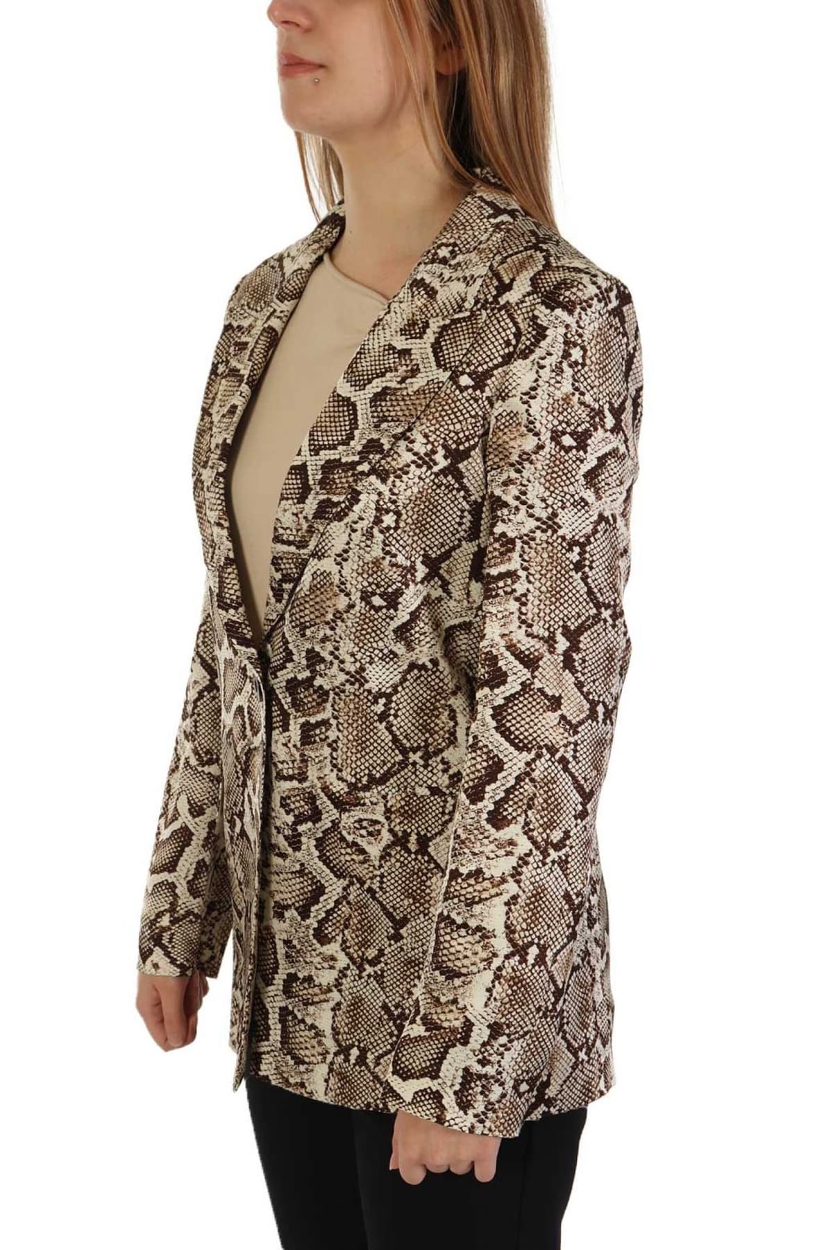 MARELLA SPORT ΣΑΚΑΚΙ CERRETO SNAKE PRINT ΕΚΡΟΥ