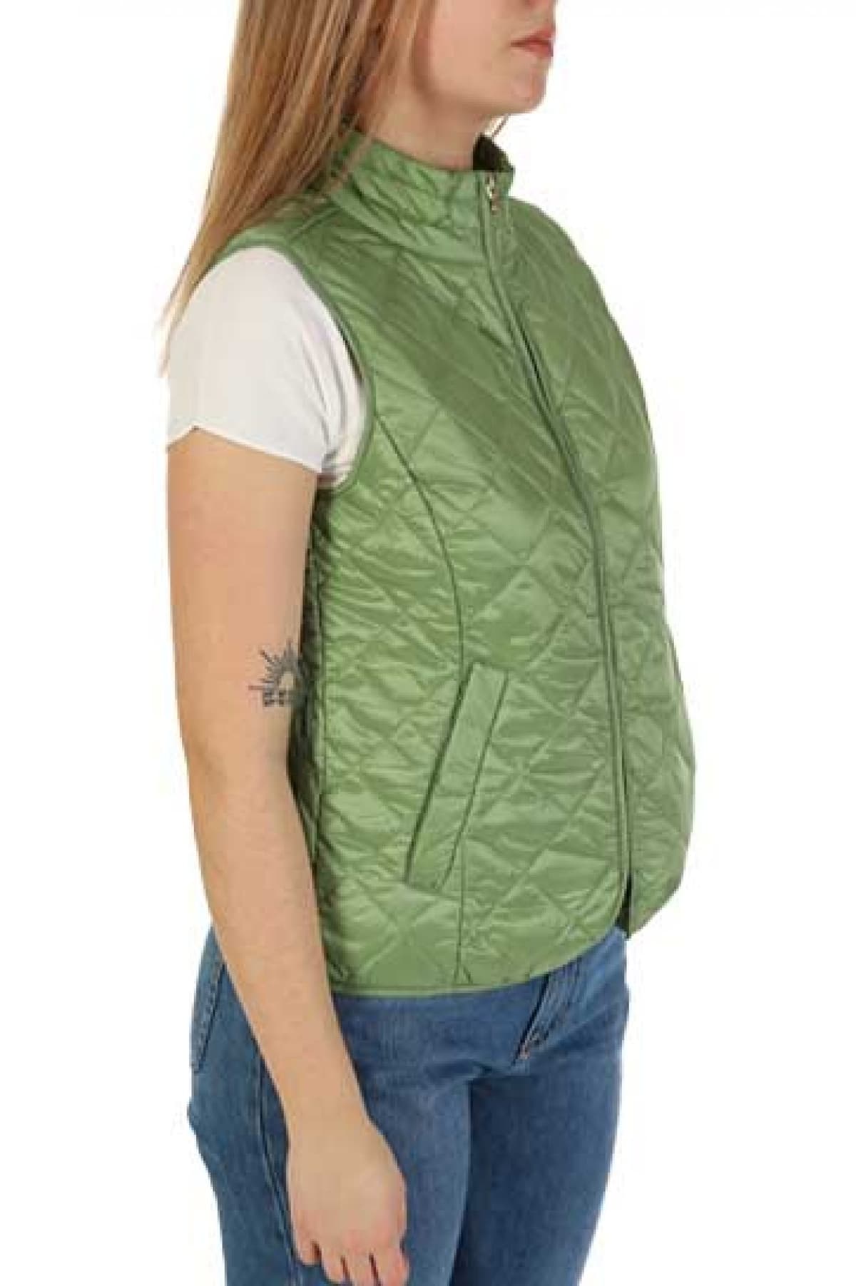 MARELLA EMME ΜΠΟΥΦΑΝ ΑΜΑΝΙΚΟ VOSCI ΚΑΠΙΤΟΝΕ ΠΡΑΣΙΝΟ