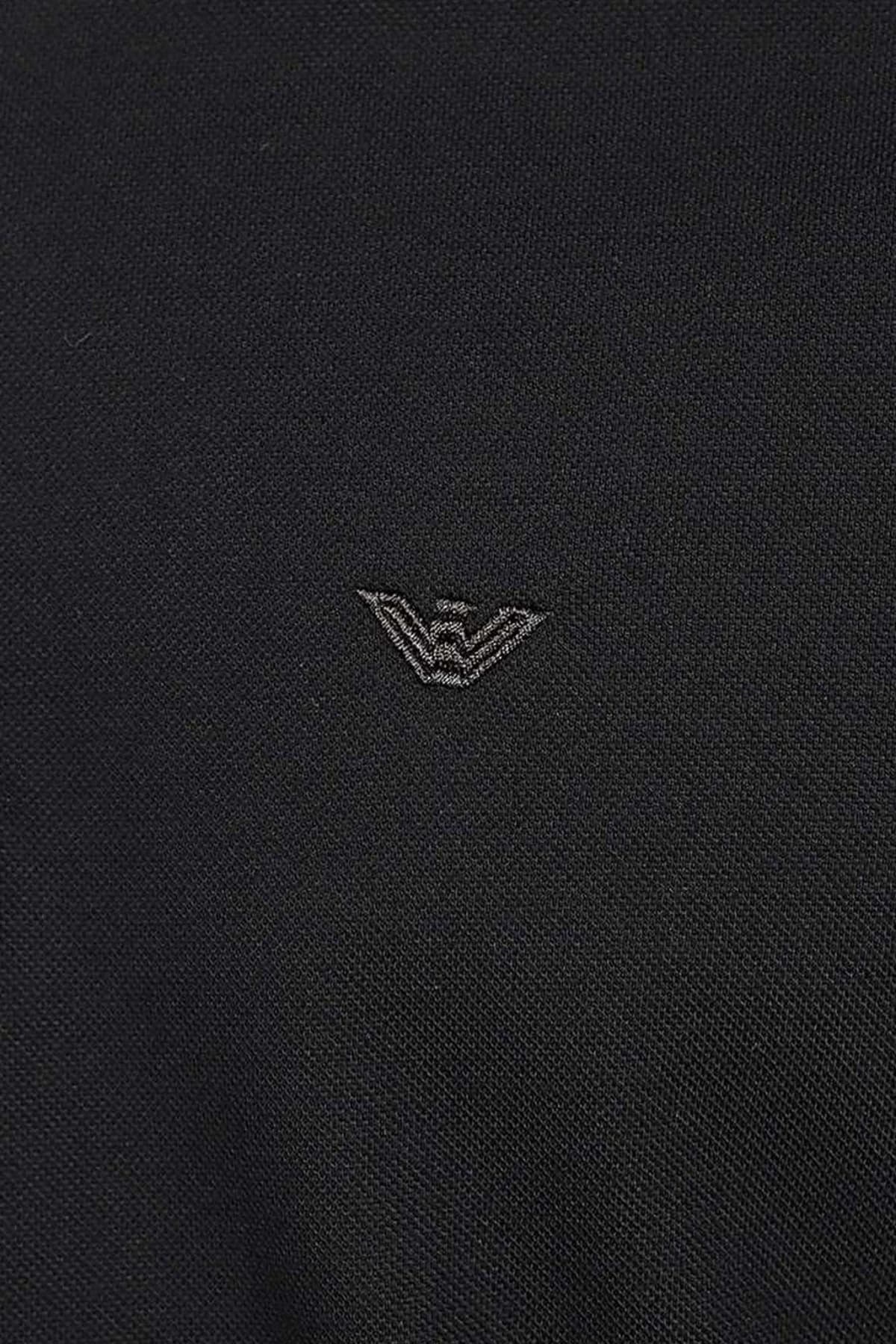 EMPORIO ARMANI POLO LOGO ΜΠΛΕ
