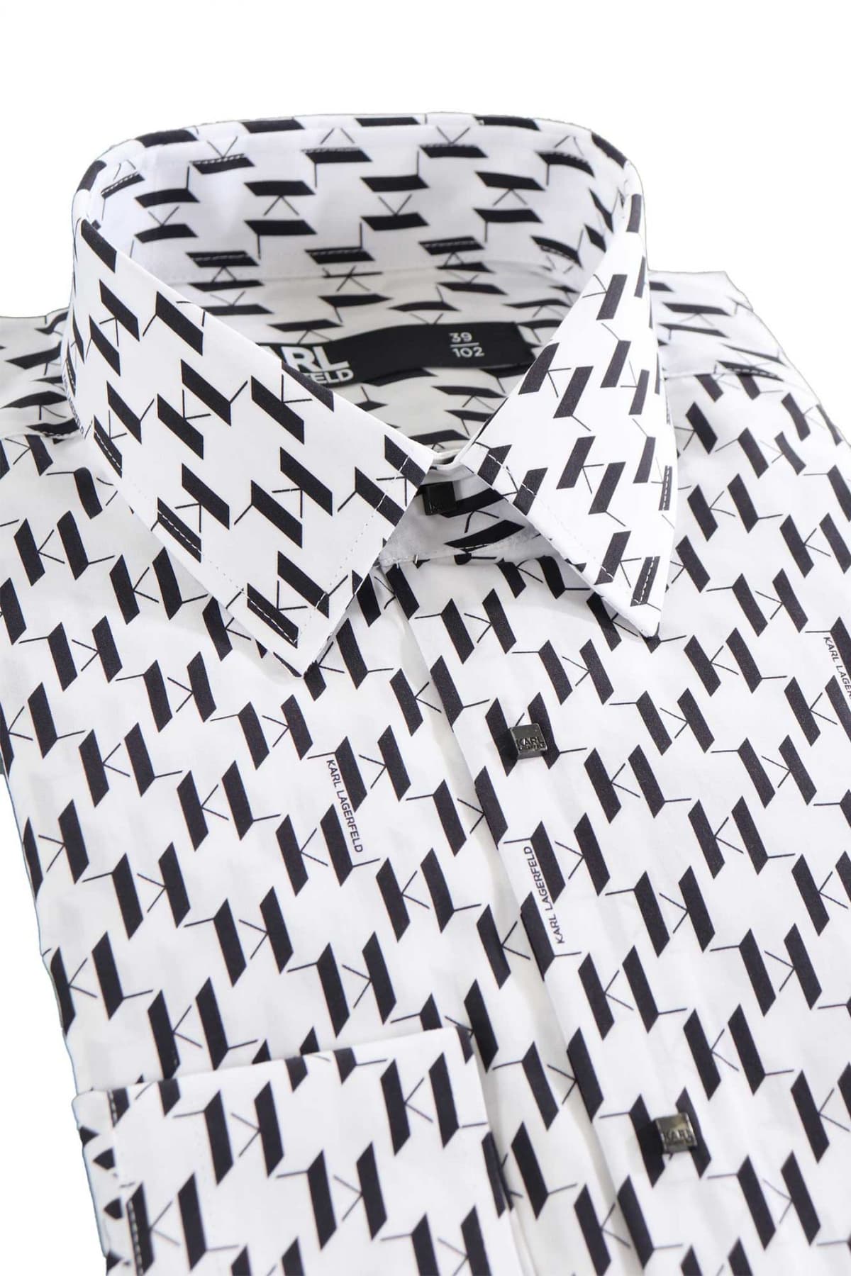 Men's Shirts Karl Lagerfeld Black