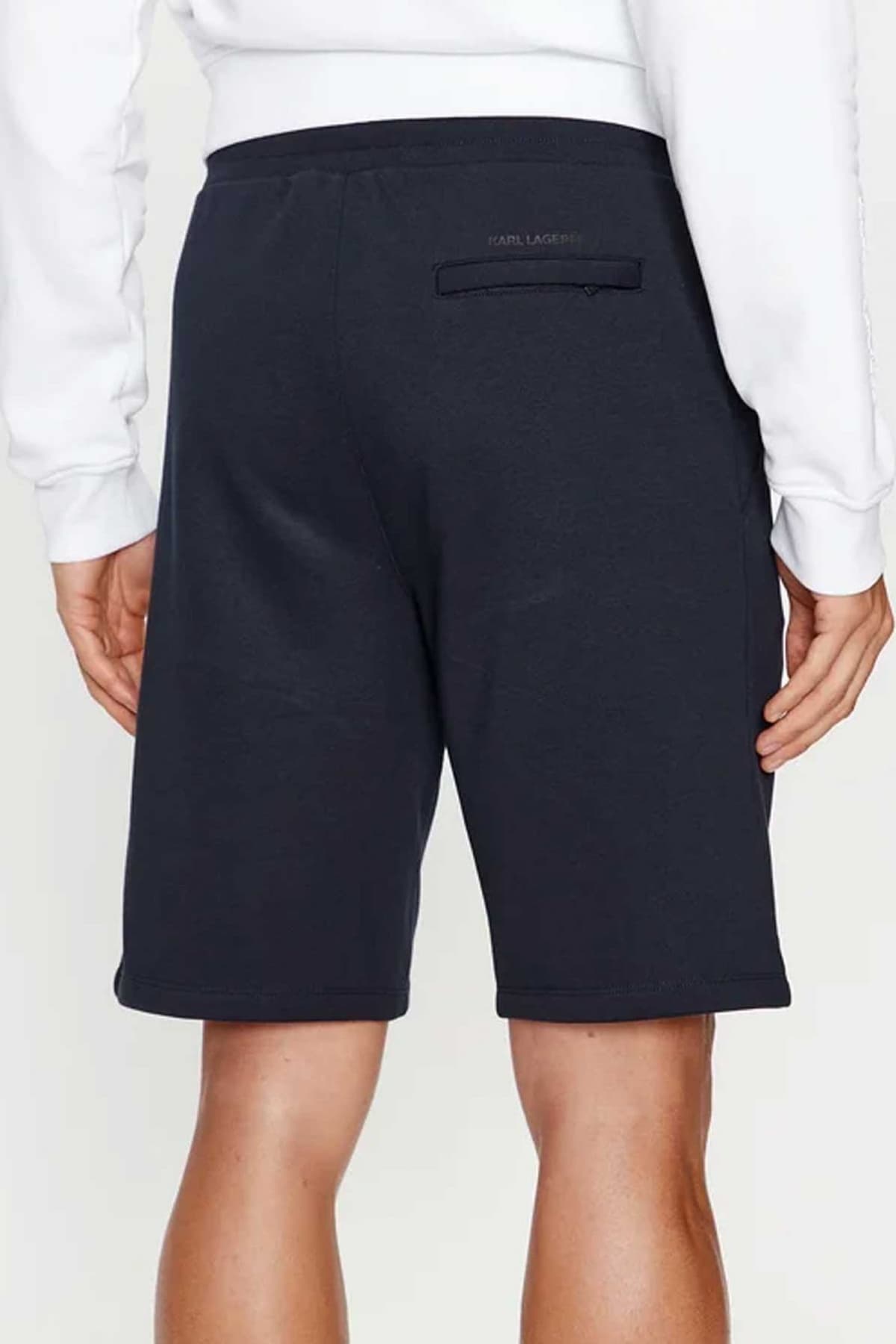 KARL LAGERFELD ΒΕΡΜΟΥΔΑ LOGO ΜΠΛΕ