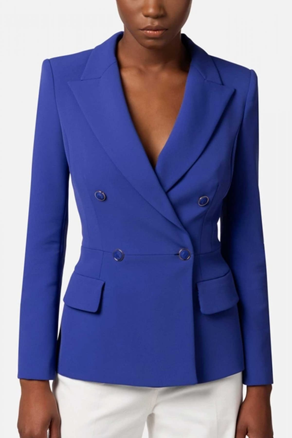 Women's Blazers Elisabetta Franchi Blue