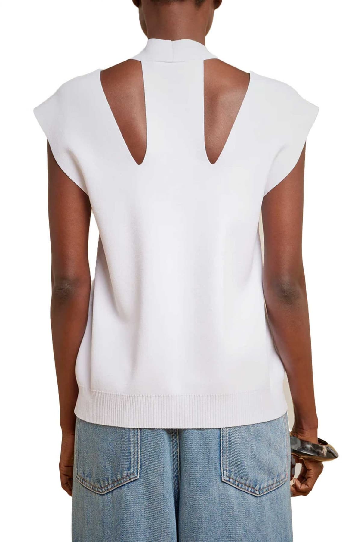 LIVIANA CONTI ΜΠΛΟΥΖΑ ΑΜΑΝΙΚΗ ΑΝΟΙΓΜΑΤΑ ΛΕΥΚΟ