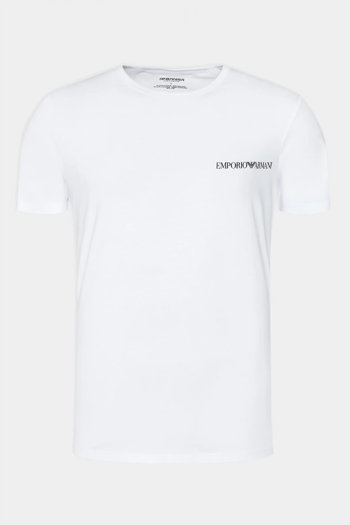 EMPORIO ARMANI ΕΣΩΡΟΥΧΑ 2PACK T-SHIRT CREW NECK ΛΕΥΚΟ-ΜΠΛΕ
