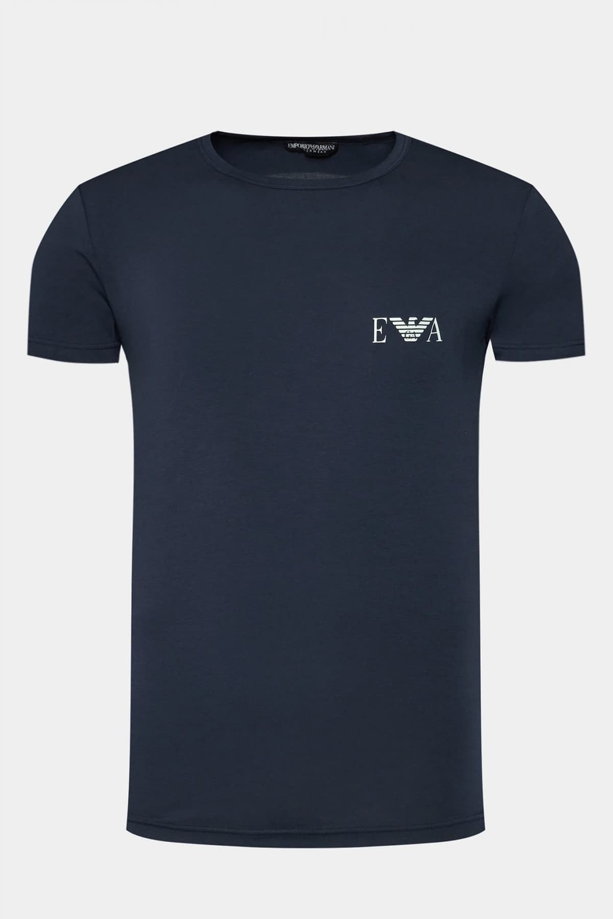 EMPORIO ARMANI ΕΣΩΡΟΥΧΑ 2PACK T-SHIRT CREW NECK ΜΠΛΕ-ΛΕΥΚΟ