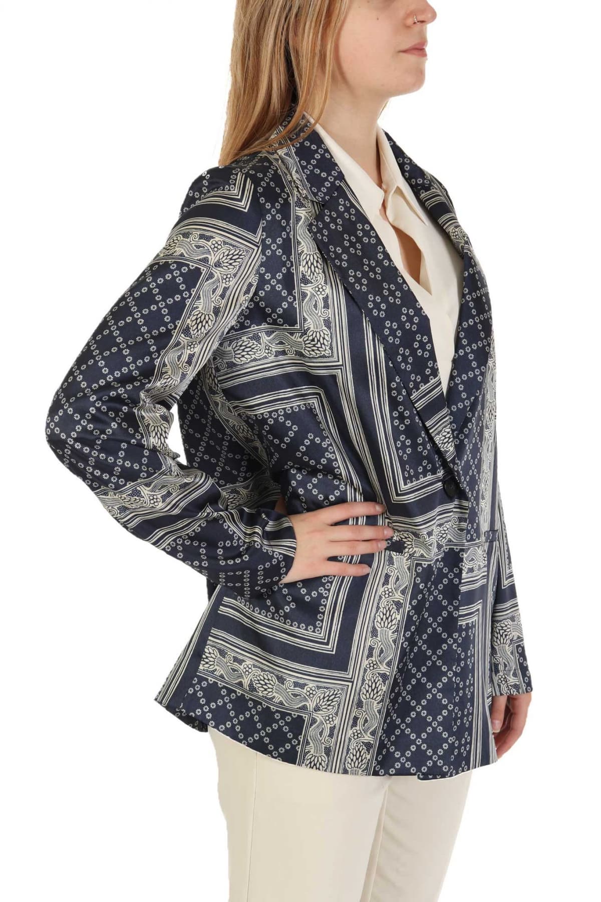 MARELLA EMME ΣΑΚΑΚΙ SAMPANG ΣΧΕΔΙΑ ΜΠΛΕ