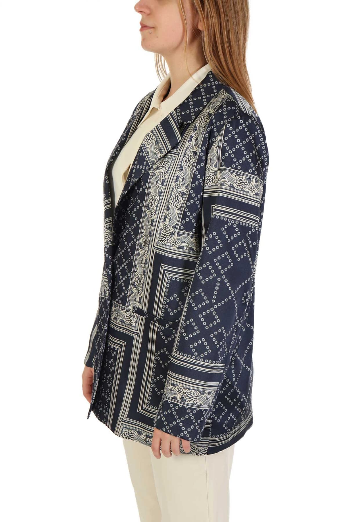 MARELLA EMME ΣΑΚΑΚΙ SAMPANG ΣΧΕΔΙΑ ΜΠΛΕ