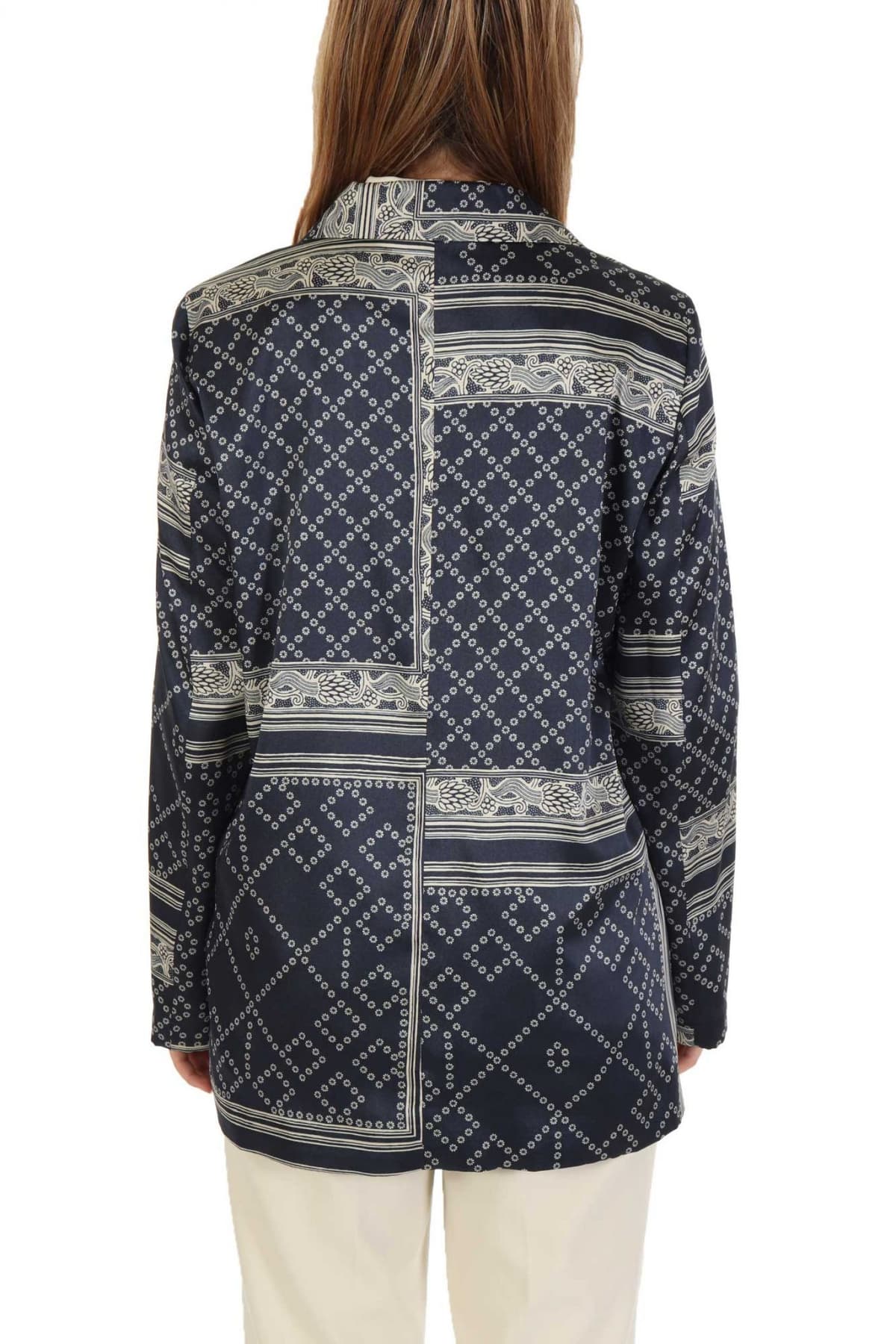 MARELLA EMME ΣΑΚΑΚΙ SAMPANG ΣΧΕΔΙΑ ΜΠΛΕ