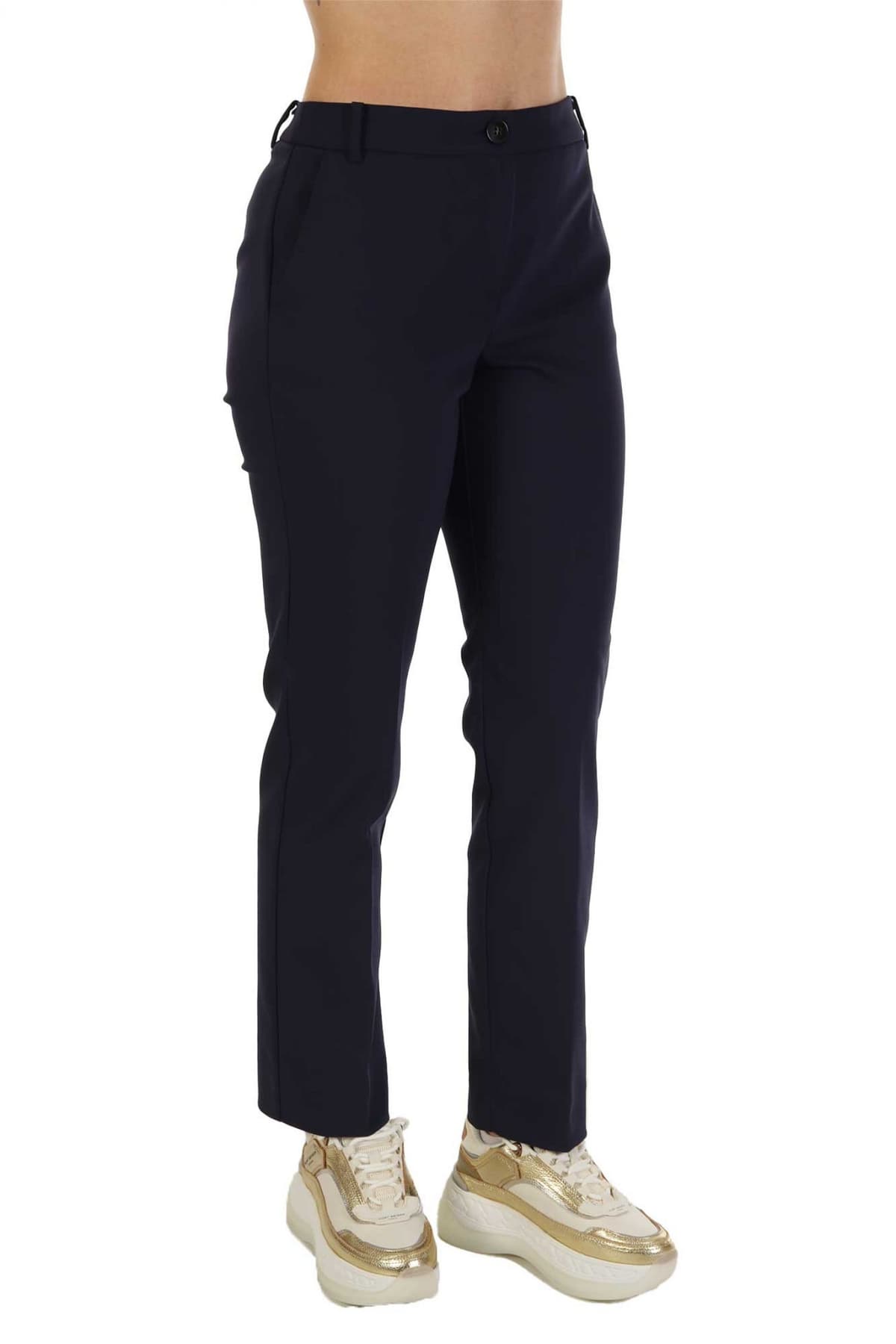 MARELLA EMME ΠΑΝΤΕΛΟΝΙ CHINO VALENZA ΣΚΟΥΡΟ ΜΠΛΕ